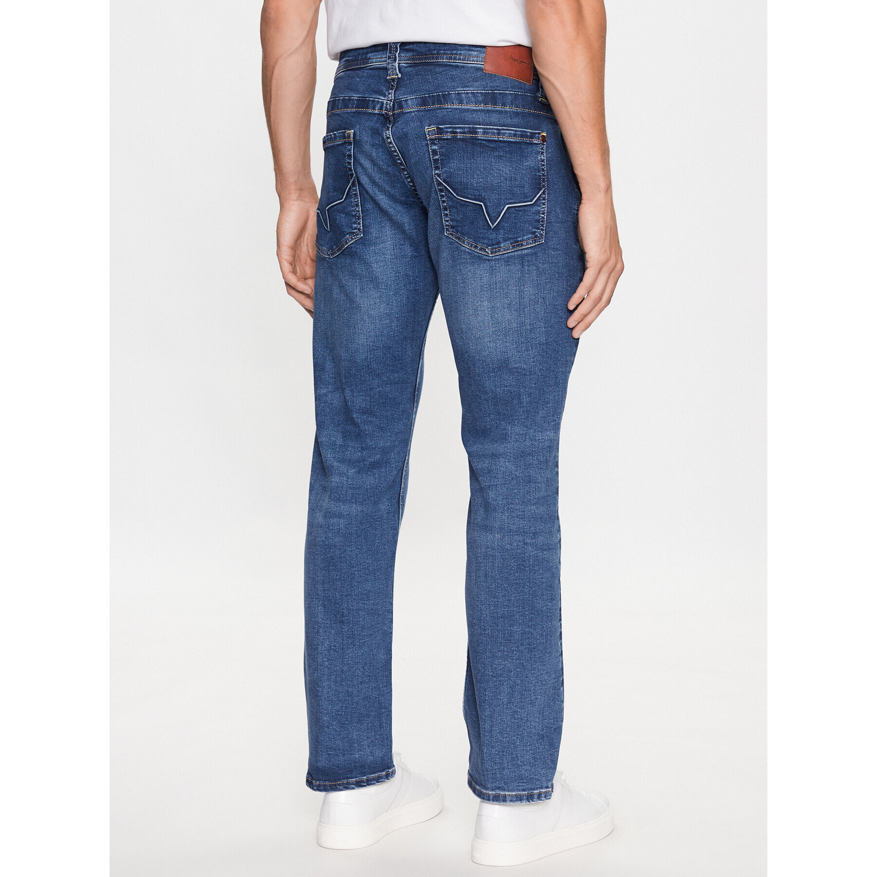Pepe Jeans Дънки Kingston PM206468 Син Relaxed Fit - Pepit.bg
