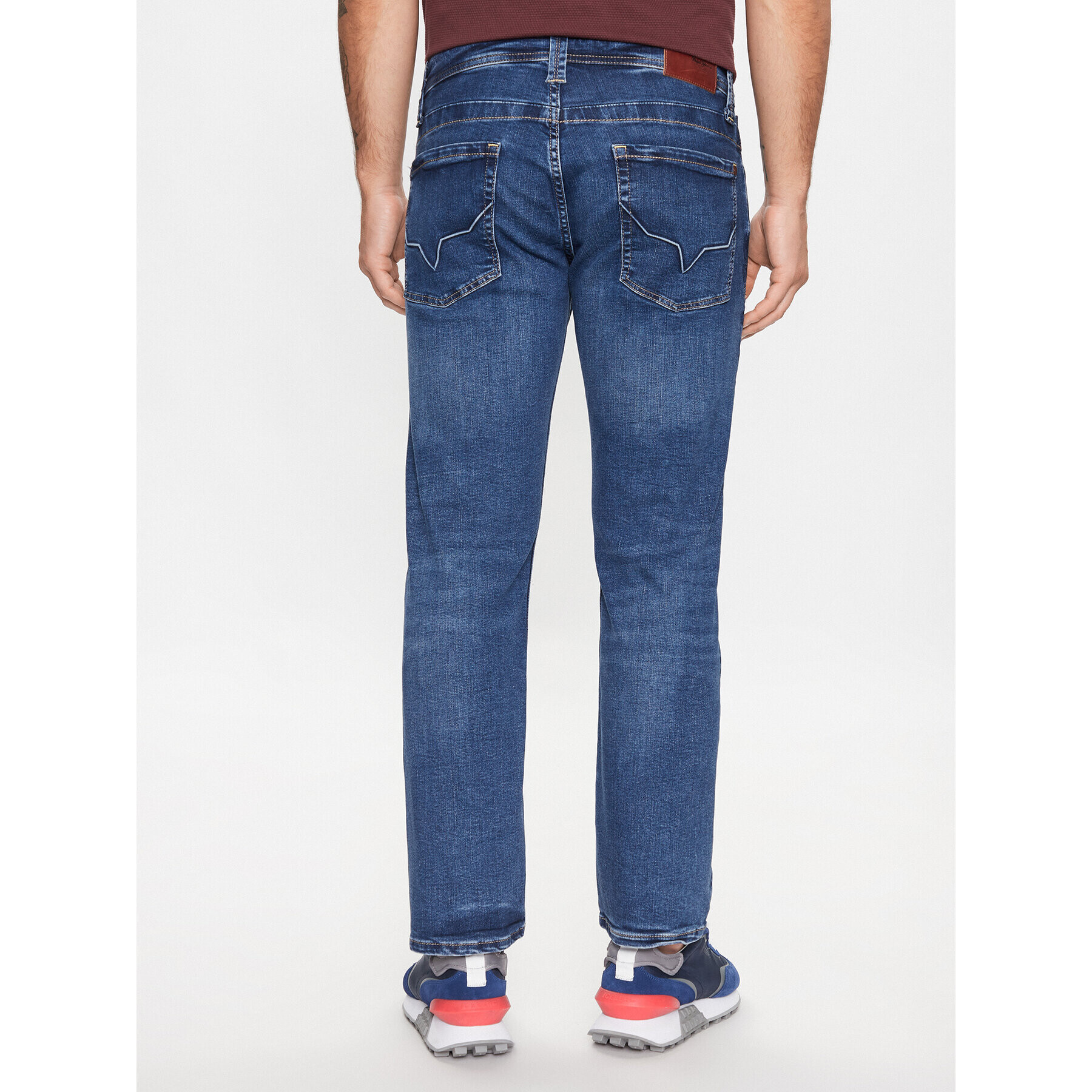 Pepe Jeans Дънки Kingston Zip PM206468VX30 Син Relaxed Fit - Pepit.bg