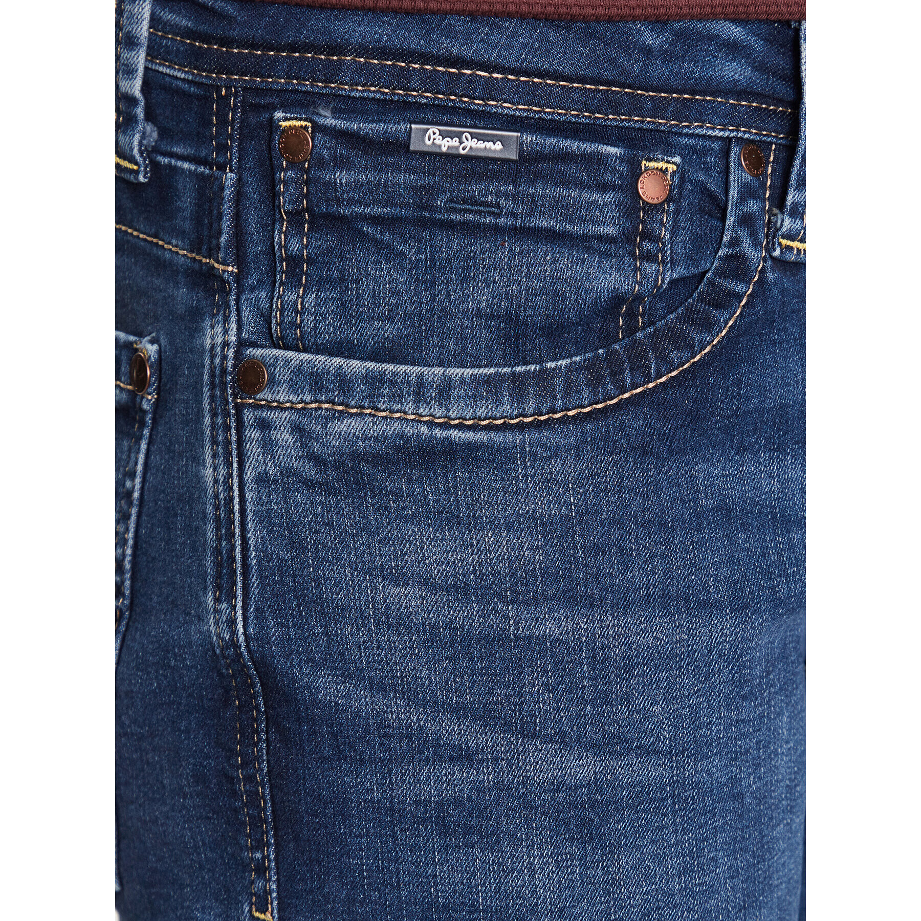 Pepe Jeans Дънки Kingston Zip PM206468VX30 Син Relaxed Fit - Pepit.bg