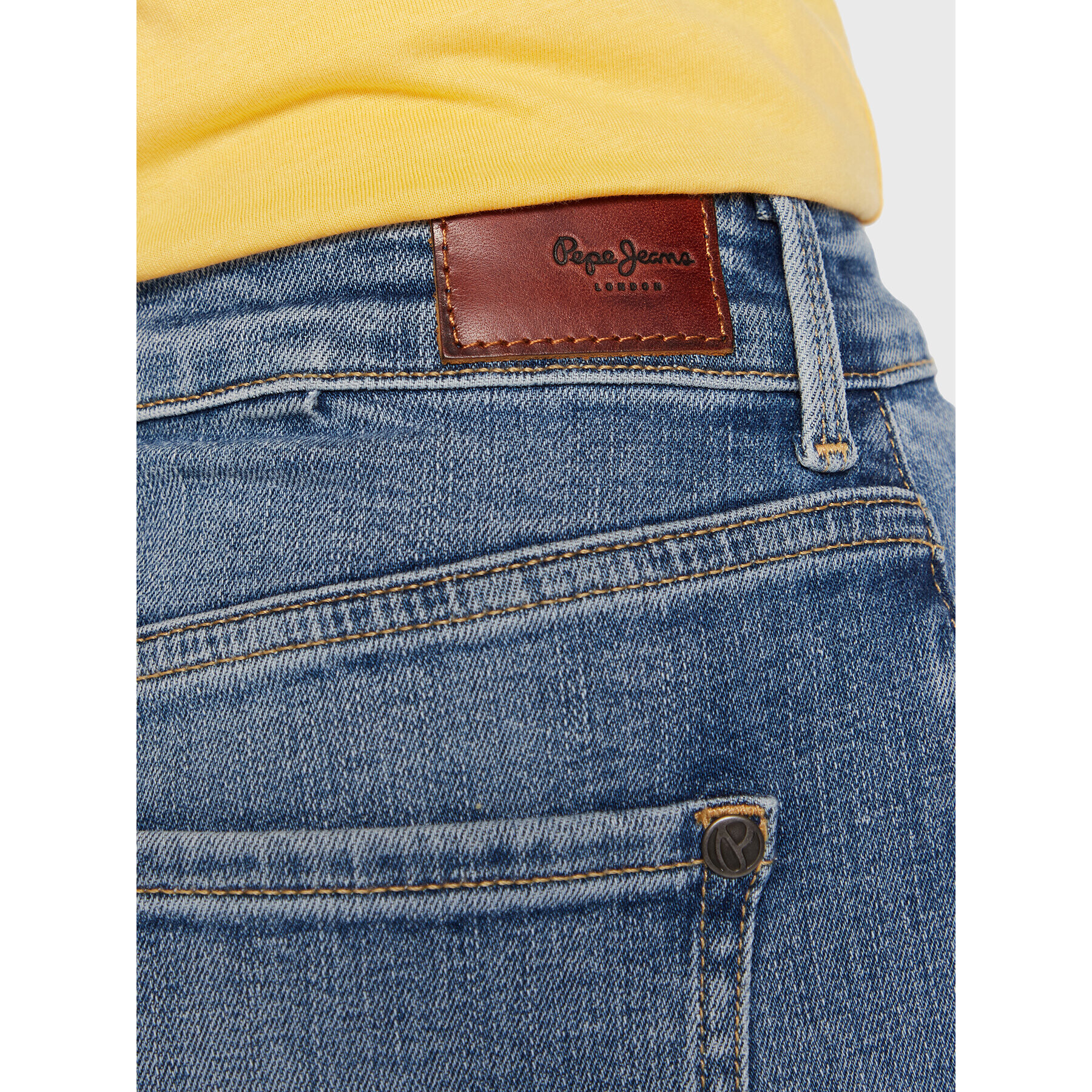 Pepe Jeans Дънки Mary PL204164 Син Straight Fit - Pepit.bg