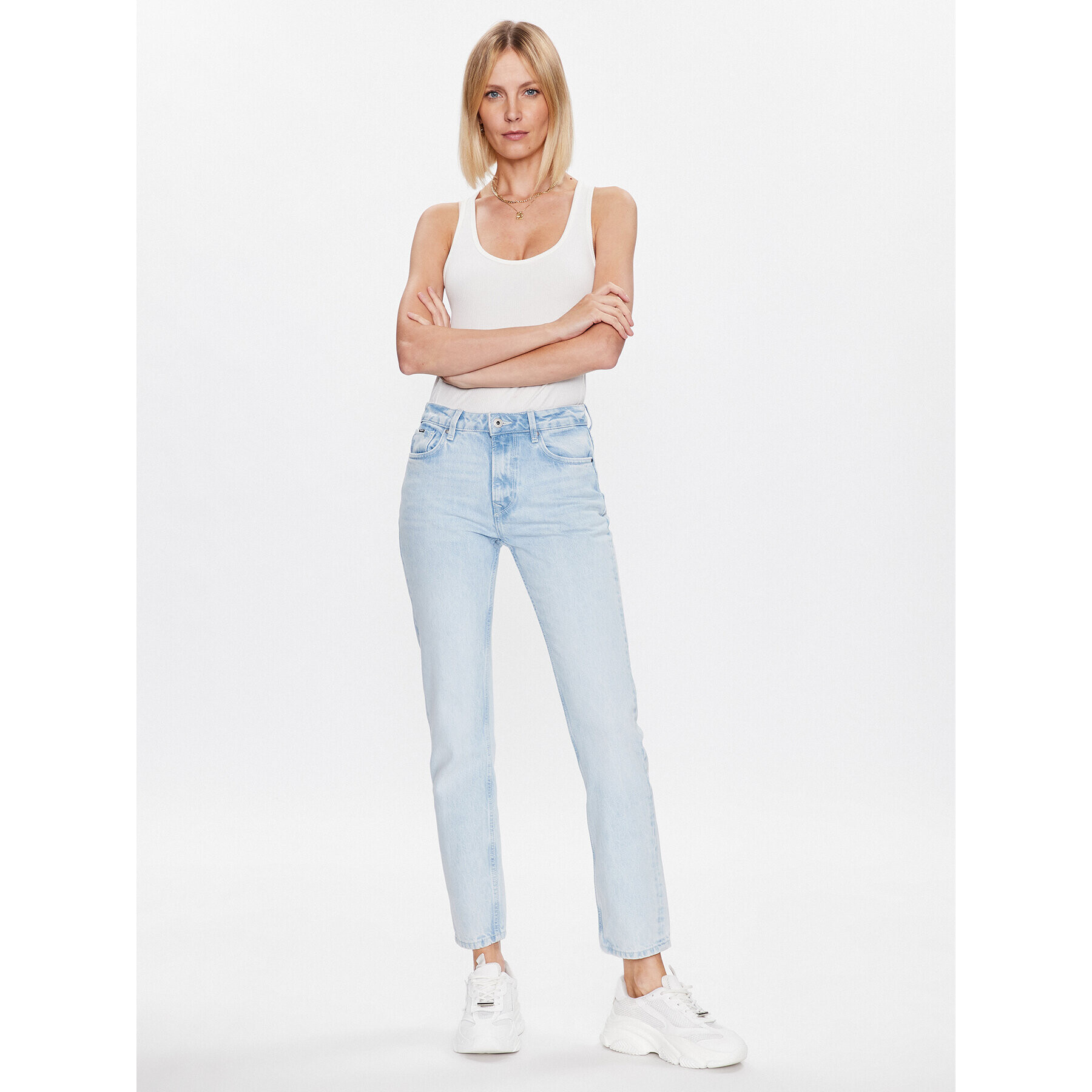 Pepe Jeans Дънки Mary PL204164PD9 Син Regular Fit - Pepit.bg