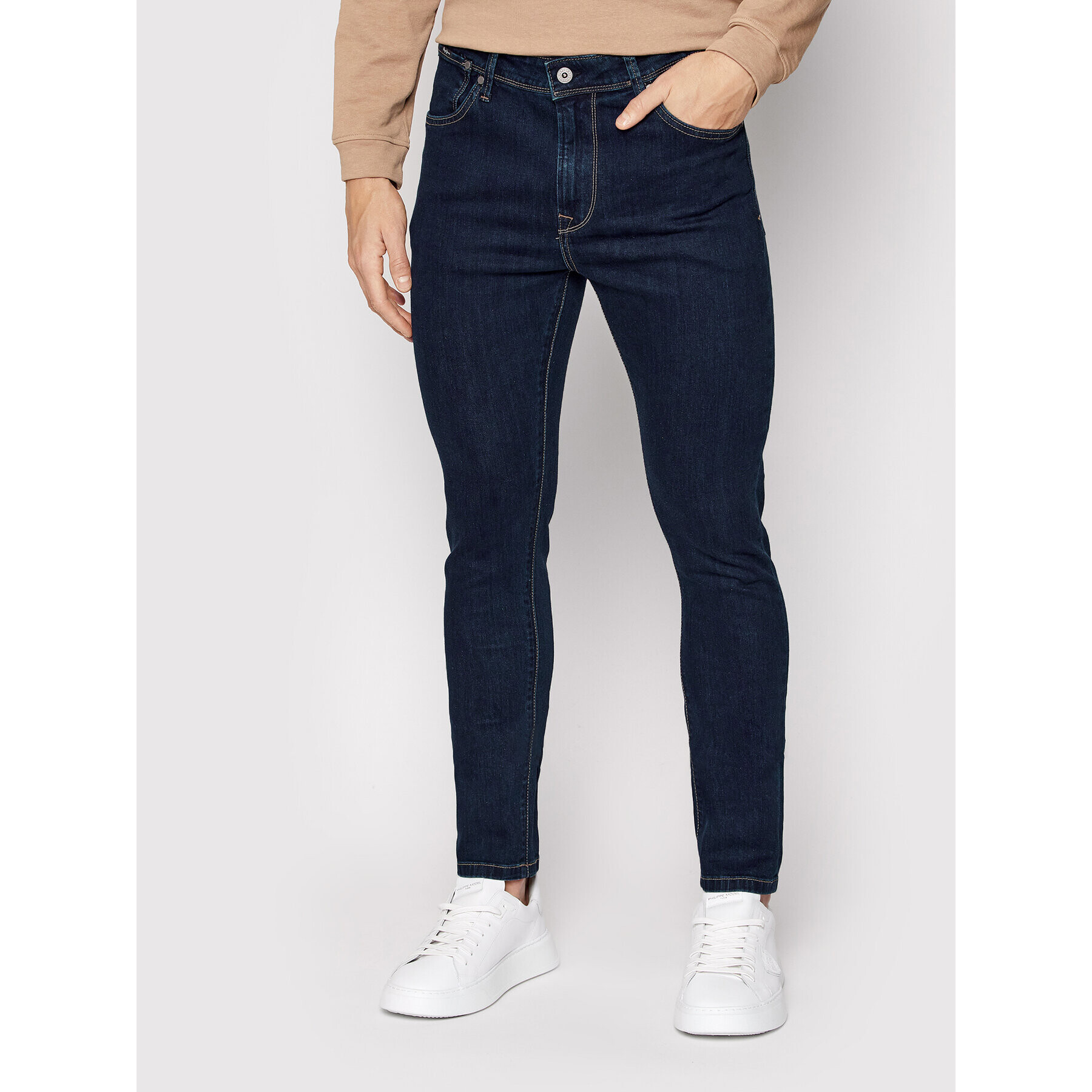 Pepe Jeans Дънки Mason PM206324 Тъмносин Skinny Fit - Pepit.bg