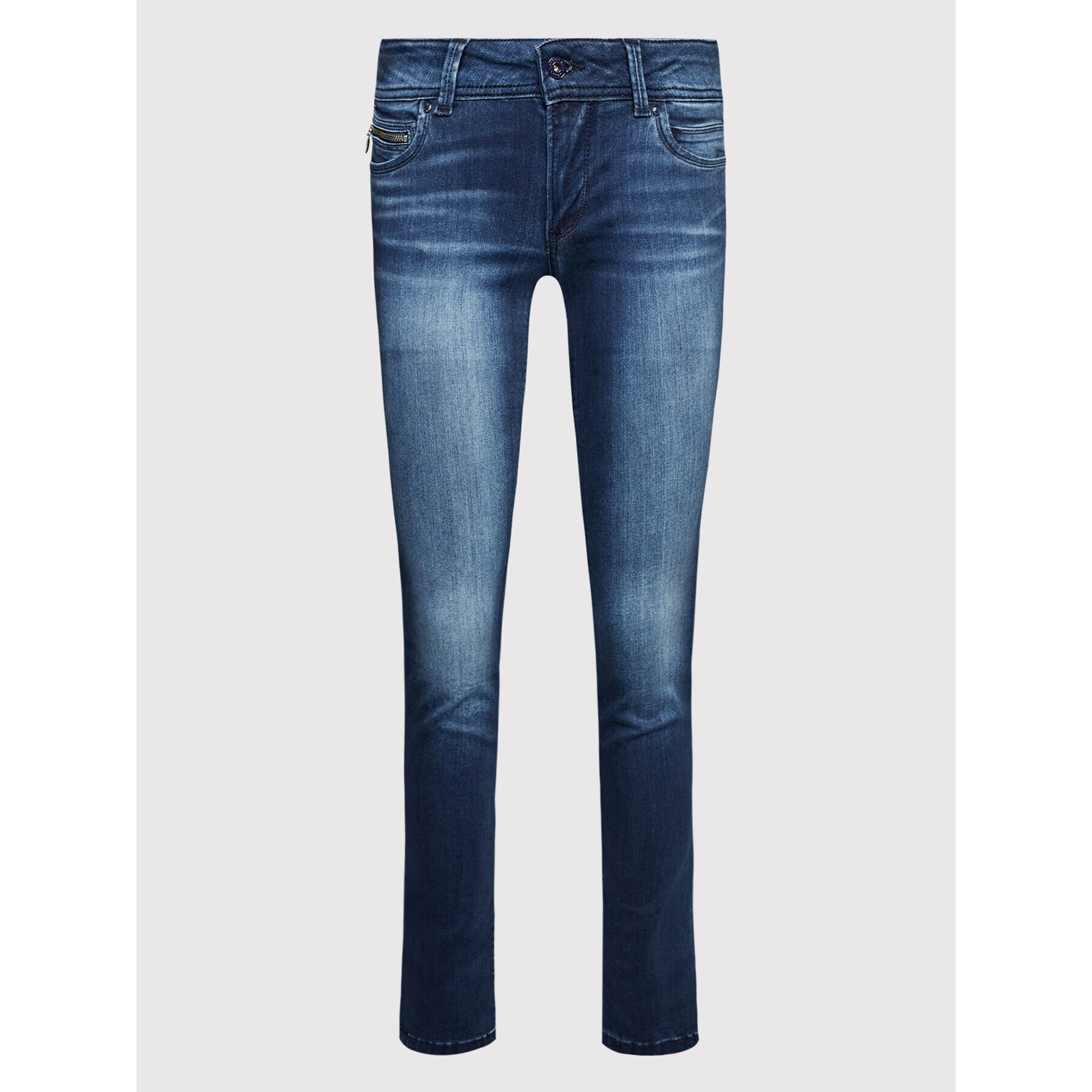 Pepe Jeans Дънки New Brooke PL204165 Тъмносин Slim Fit - Pepit.bg