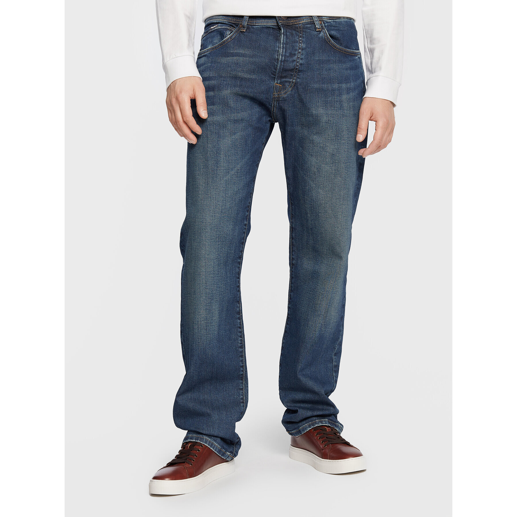 Pepe Jeans Дънки Penn PM206739 Син Relaxed Fit - Pepit.bg