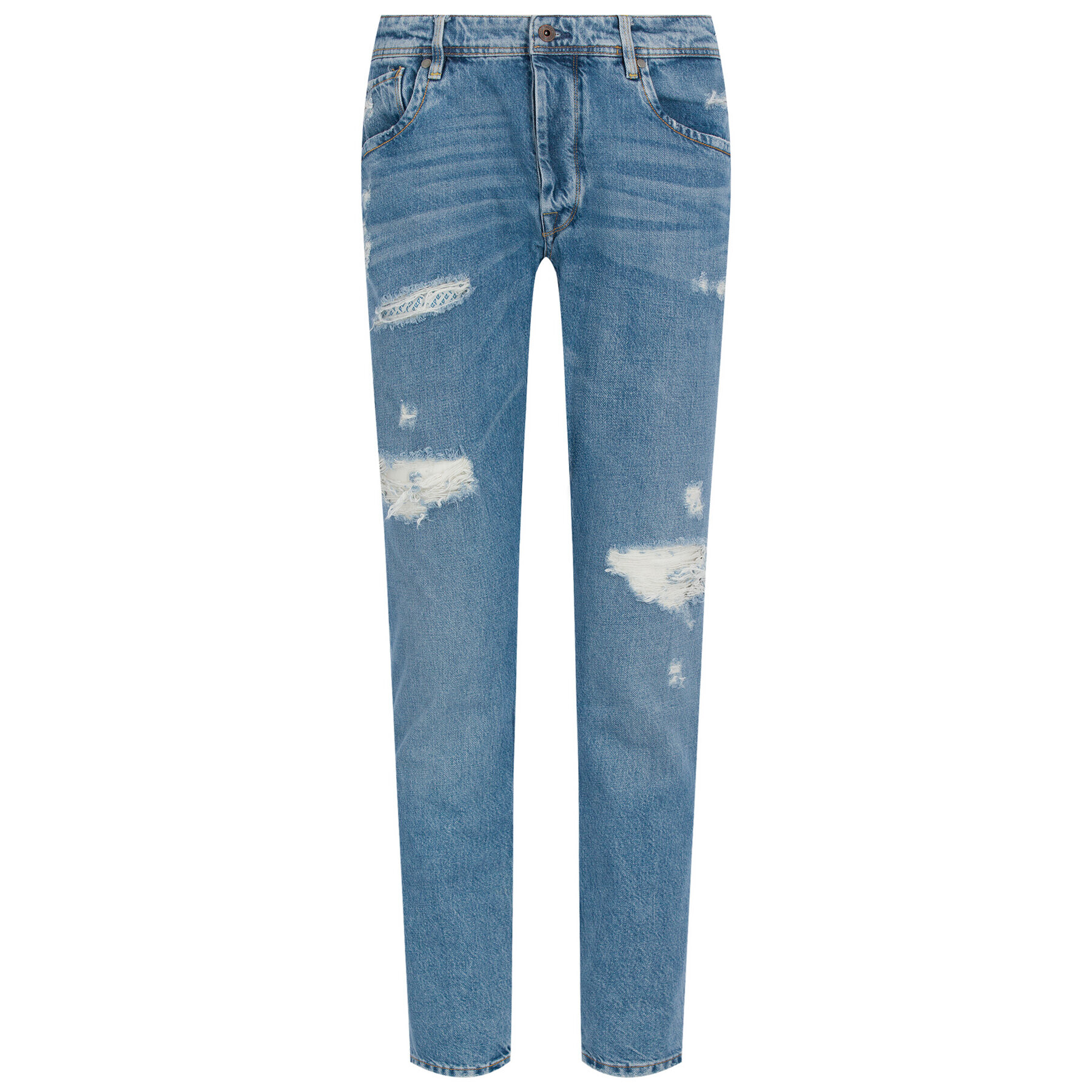 Pepe Jeans Дънки PEPE ARCHIVE Callen Crop PM205117 Син Relaxed Fit - Pepit.bg