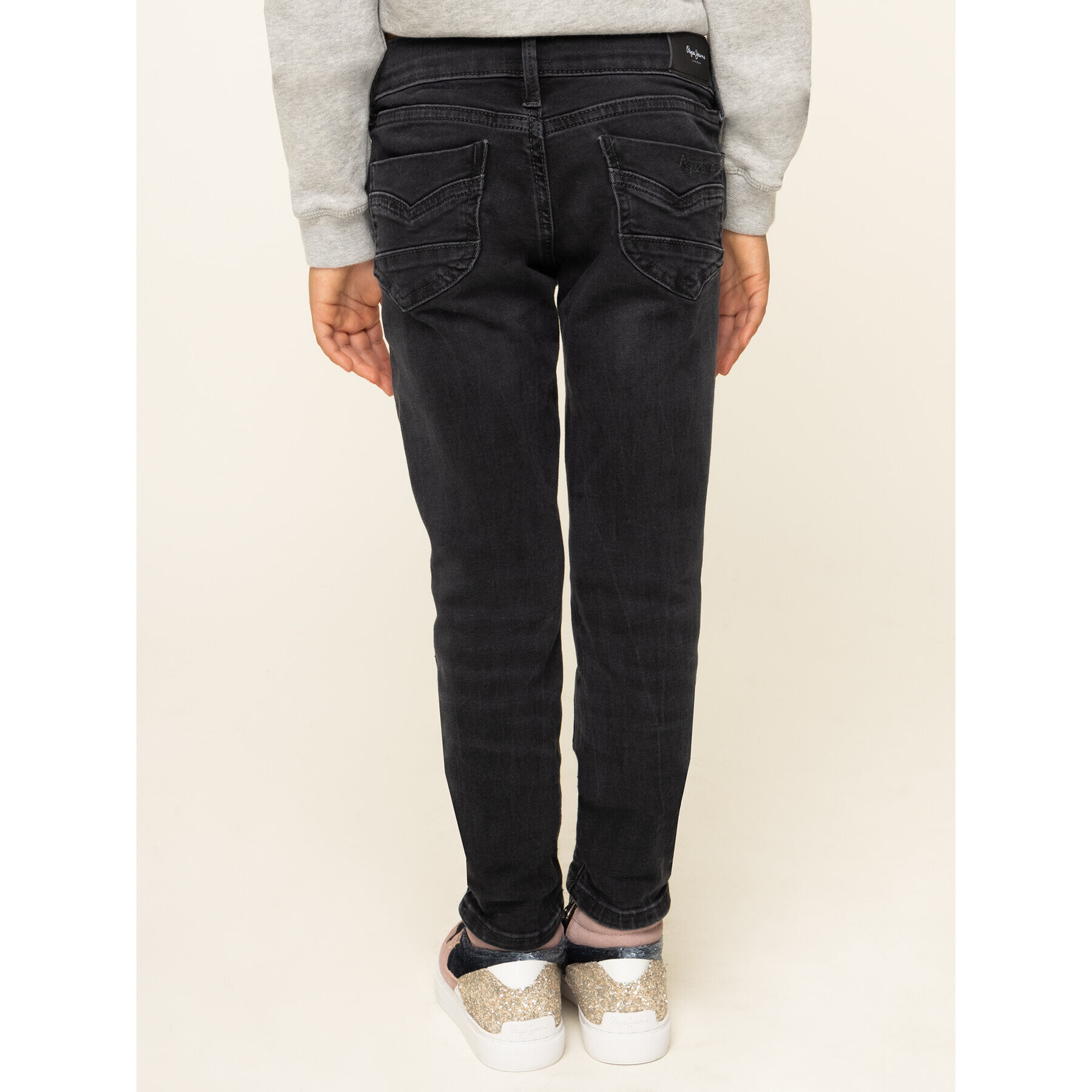 Pepe Jeans Дънки Pixlette PG200242 Черен Skinny Fit - Pepit.bg