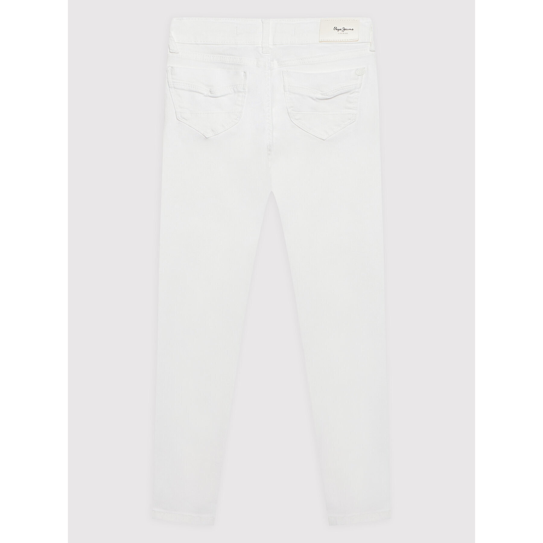 Pepe Jeans Дънки Pixlette PG201541 Бял Skinny Fit - Pepit.bg