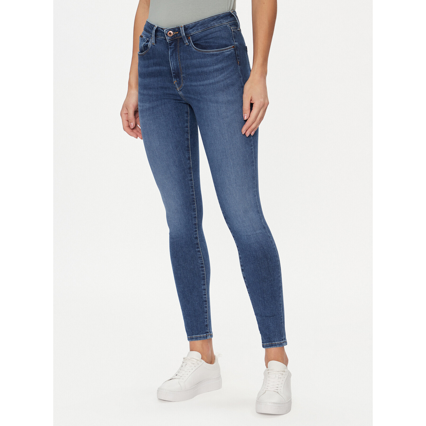 Pepe Jeans Дънки PL204584 Син Skinny Fit - Pepit.bg