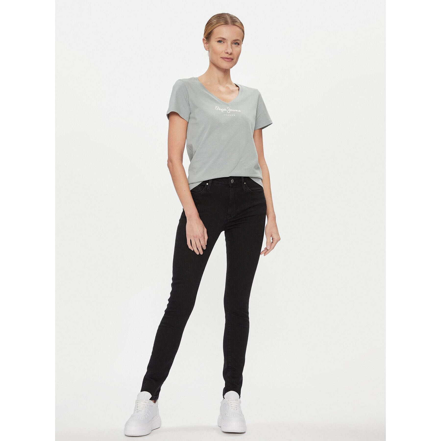 Pepe Jeans Дънки PL204584XG6 Черен Skinny Fit - Pepit.bg