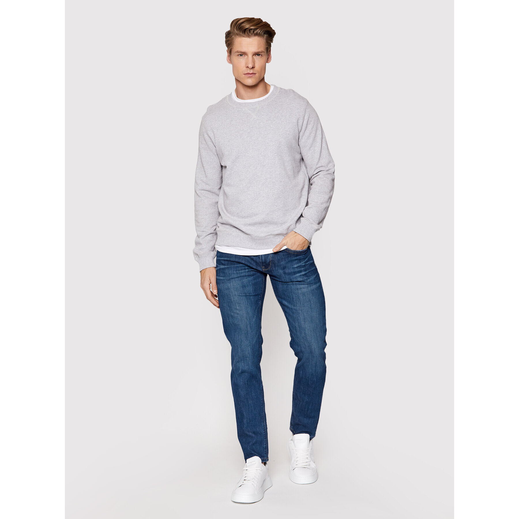 Pepe Jeans Дънки PM206322 Тъмносин Slim Fit - Pepit.bg