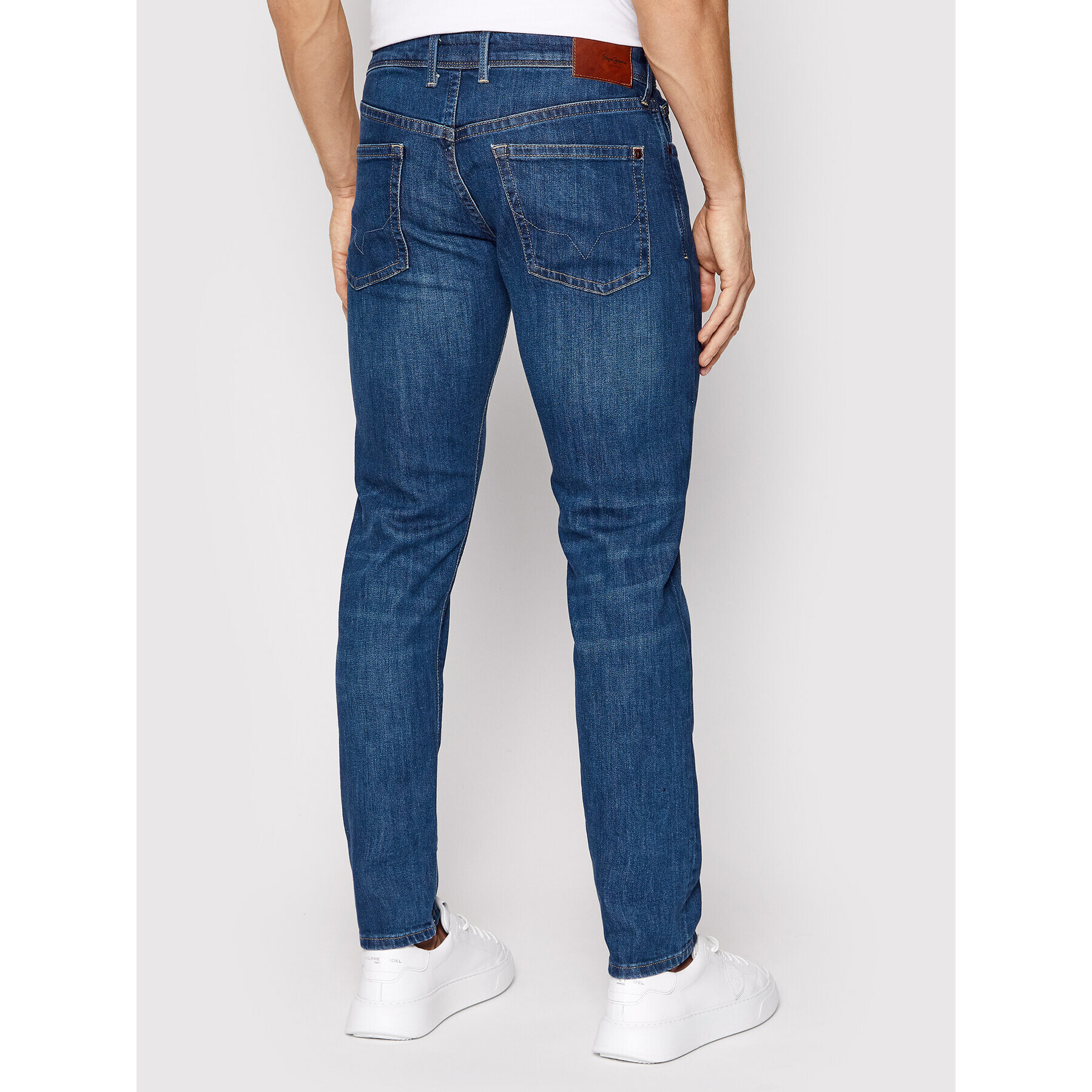 Pepe Jeans Дънки PM206322 Тъмносин Slim Fit - Pepit.bg
