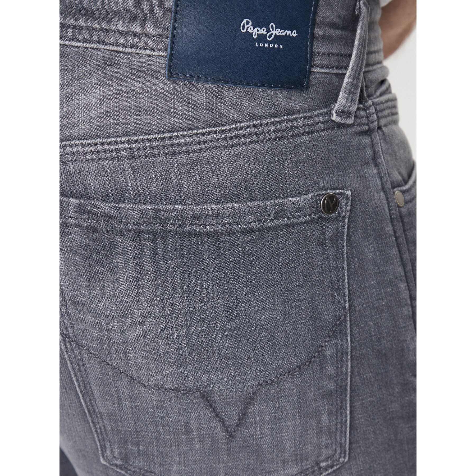 Pepe Jeans Дънки PM206323UG4 Сив Skinny Fit - Pepit.bg