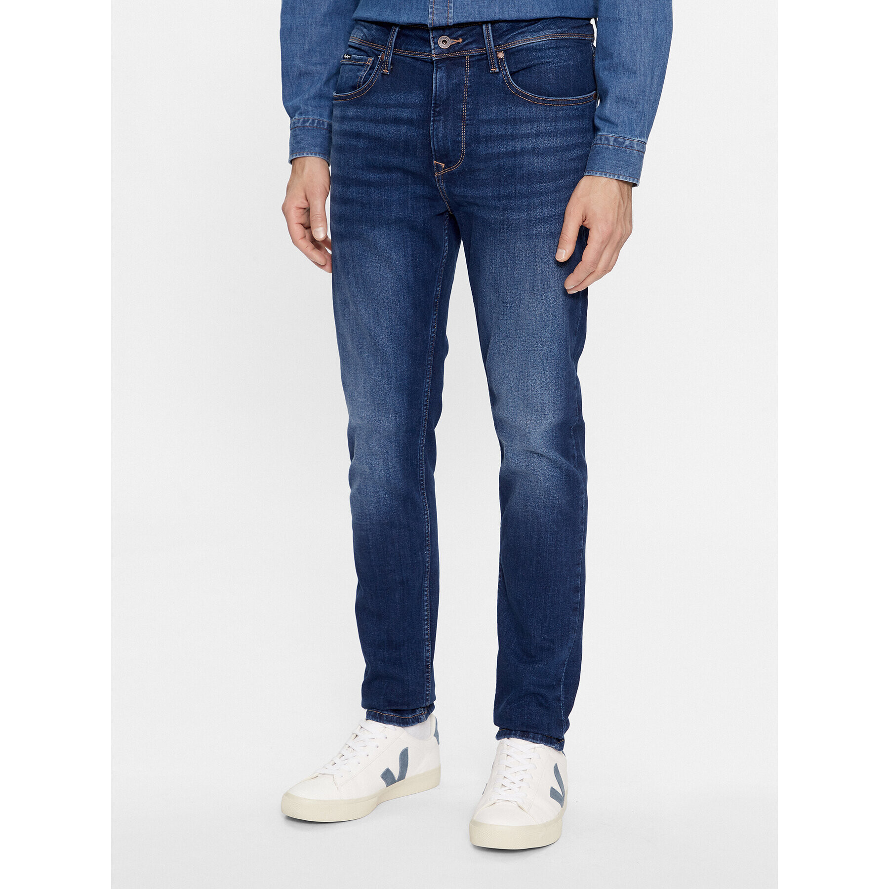 Pepe Jeans Дънки PM207387 Син Skinny Fit - Pepit.bg