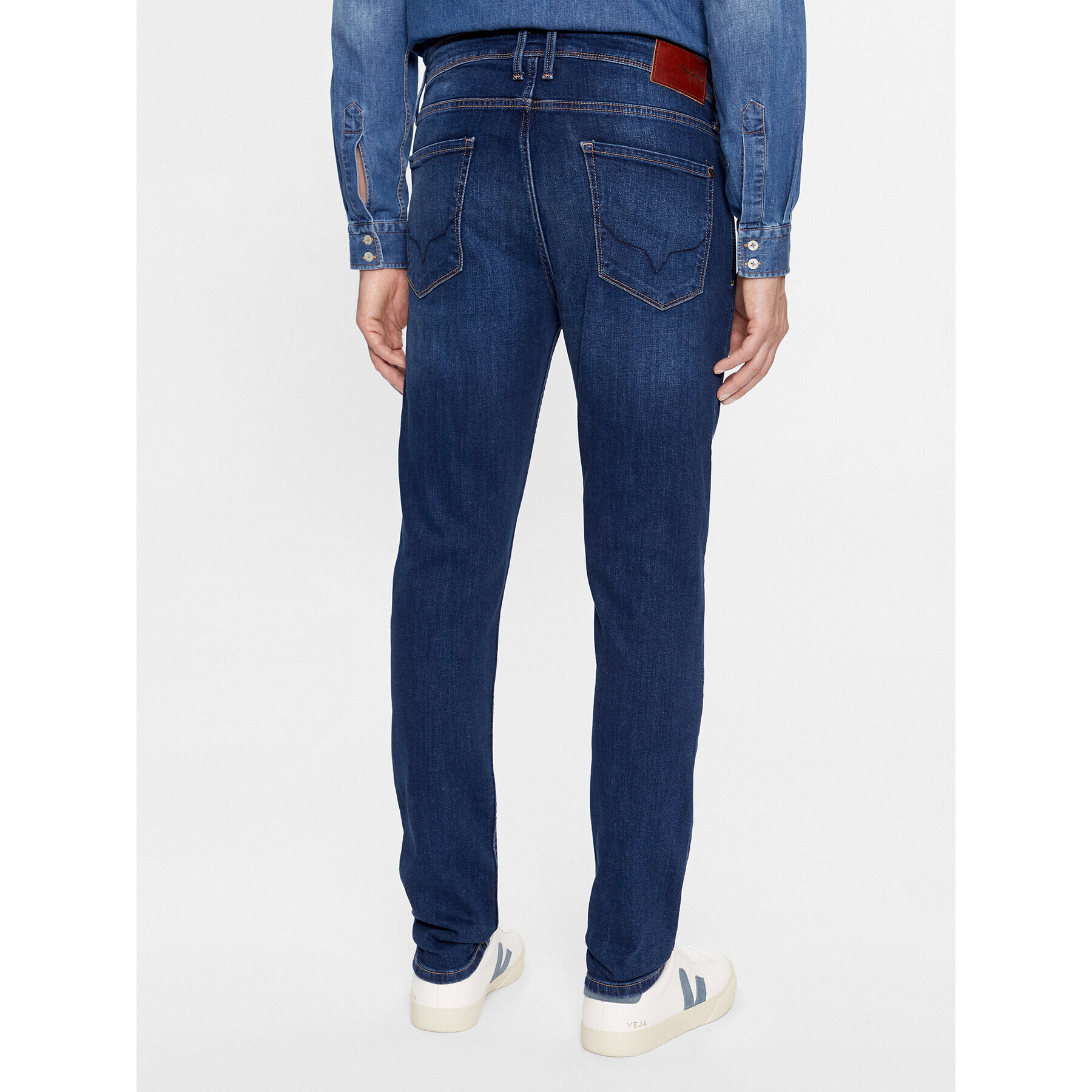 Pepe Jeans Дънки PM207387 Син Skinny Fit - Pepit.bg