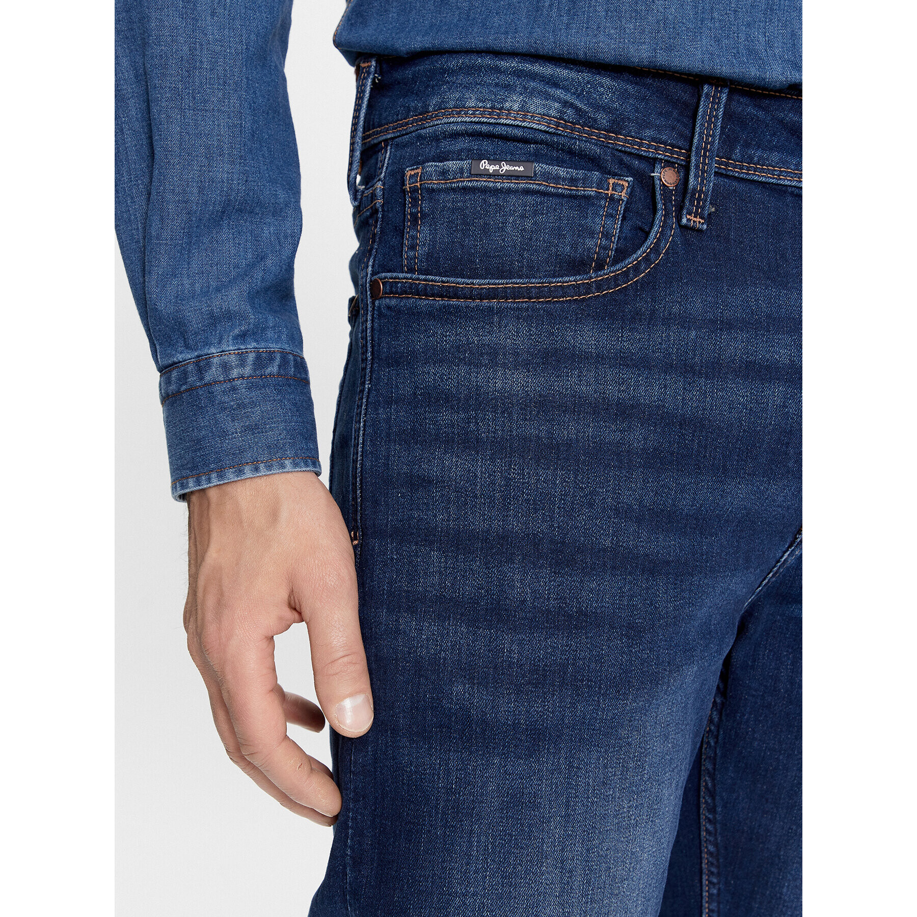 Pepe Jeans Дънки PM207387 Син Skinny Fit - Pepit.bg