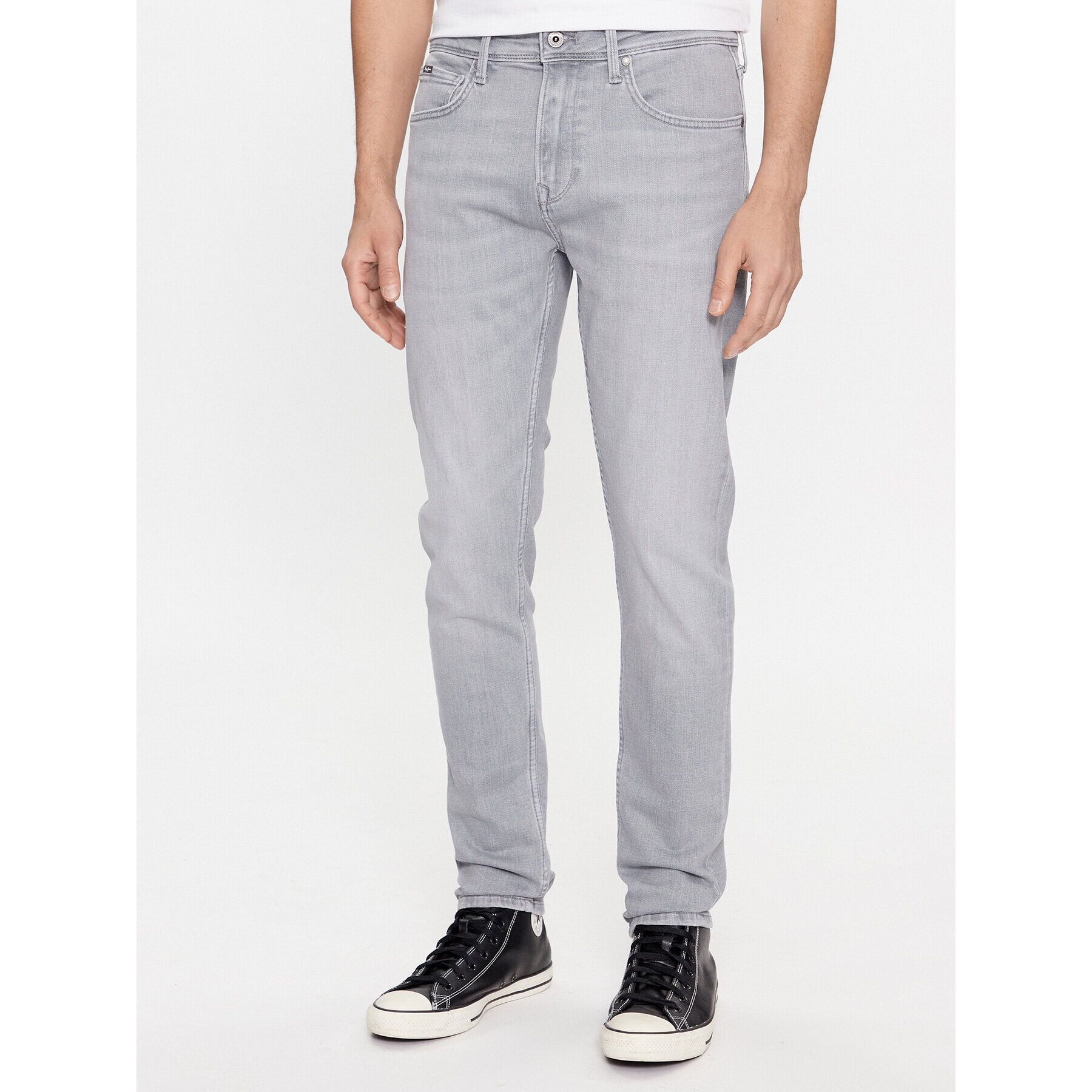 Pepe Jeans Дънки PM207387 Сив Skinny Fit - Pepit.bg