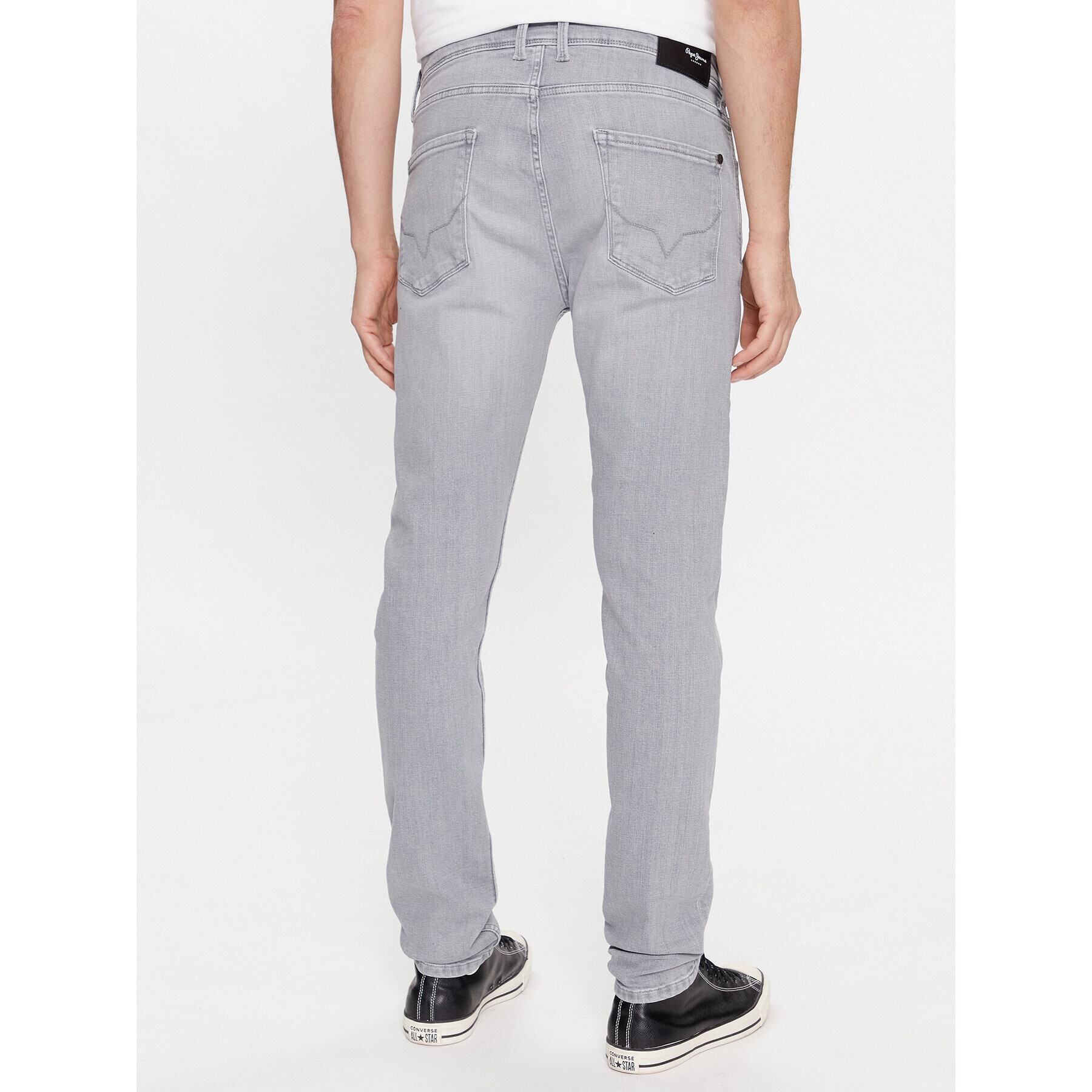Pepe Jeans Дънки PM207387 Сив Skinny Fit - Pepit.bg