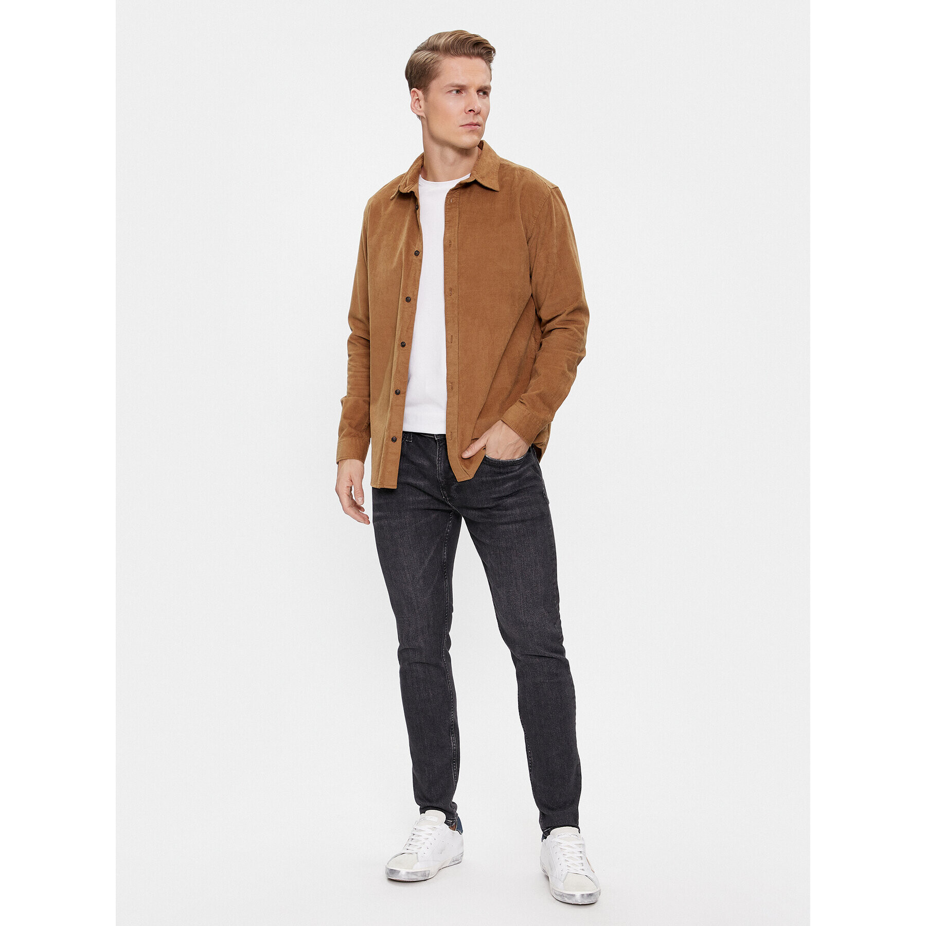 Pepe Jeans Дънки PM207387 Сив Skinny Fit - Pepit.bg