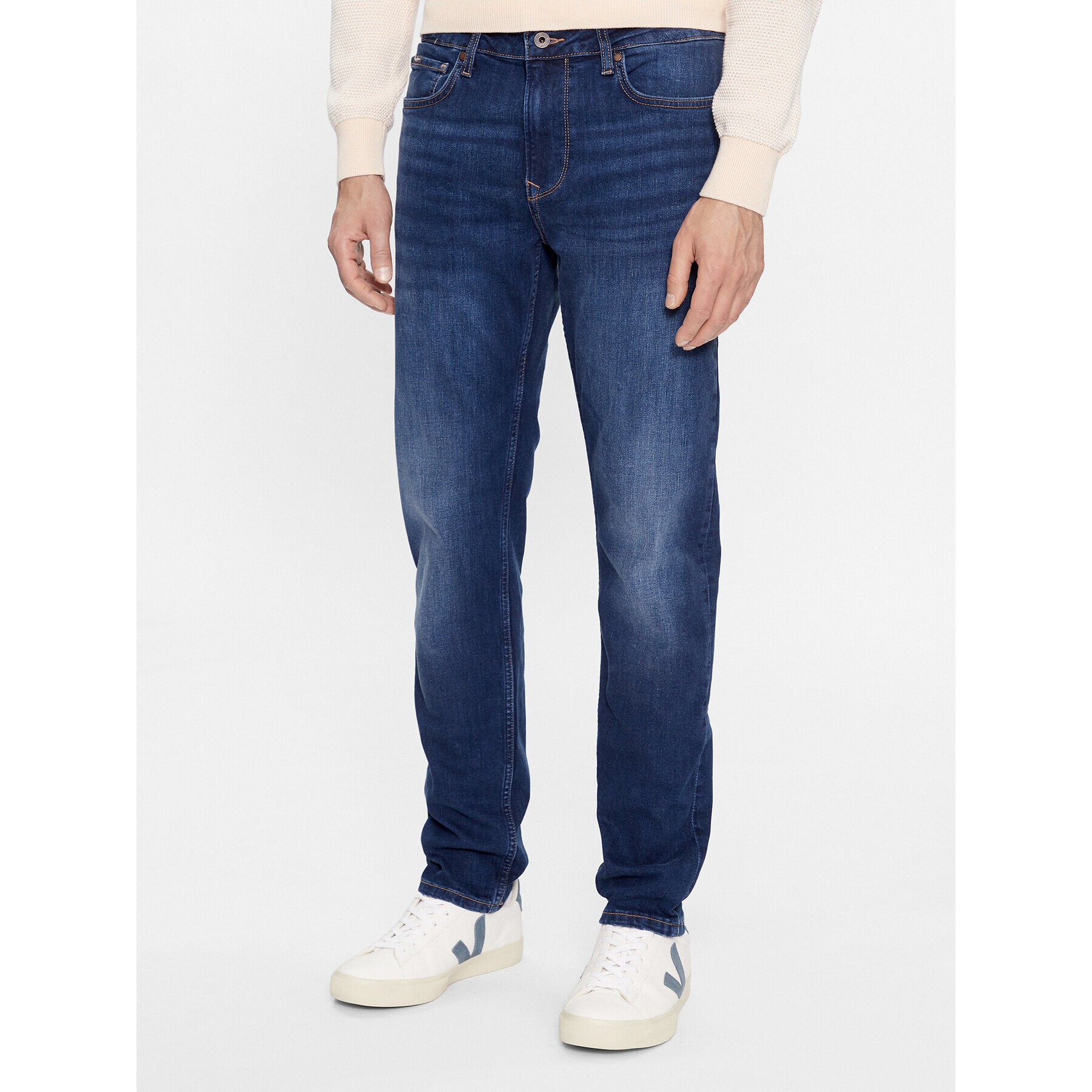 Pepe Jeans Дънки PM207388CT4 Тъмносин Slim Fit - Pepit.bg
