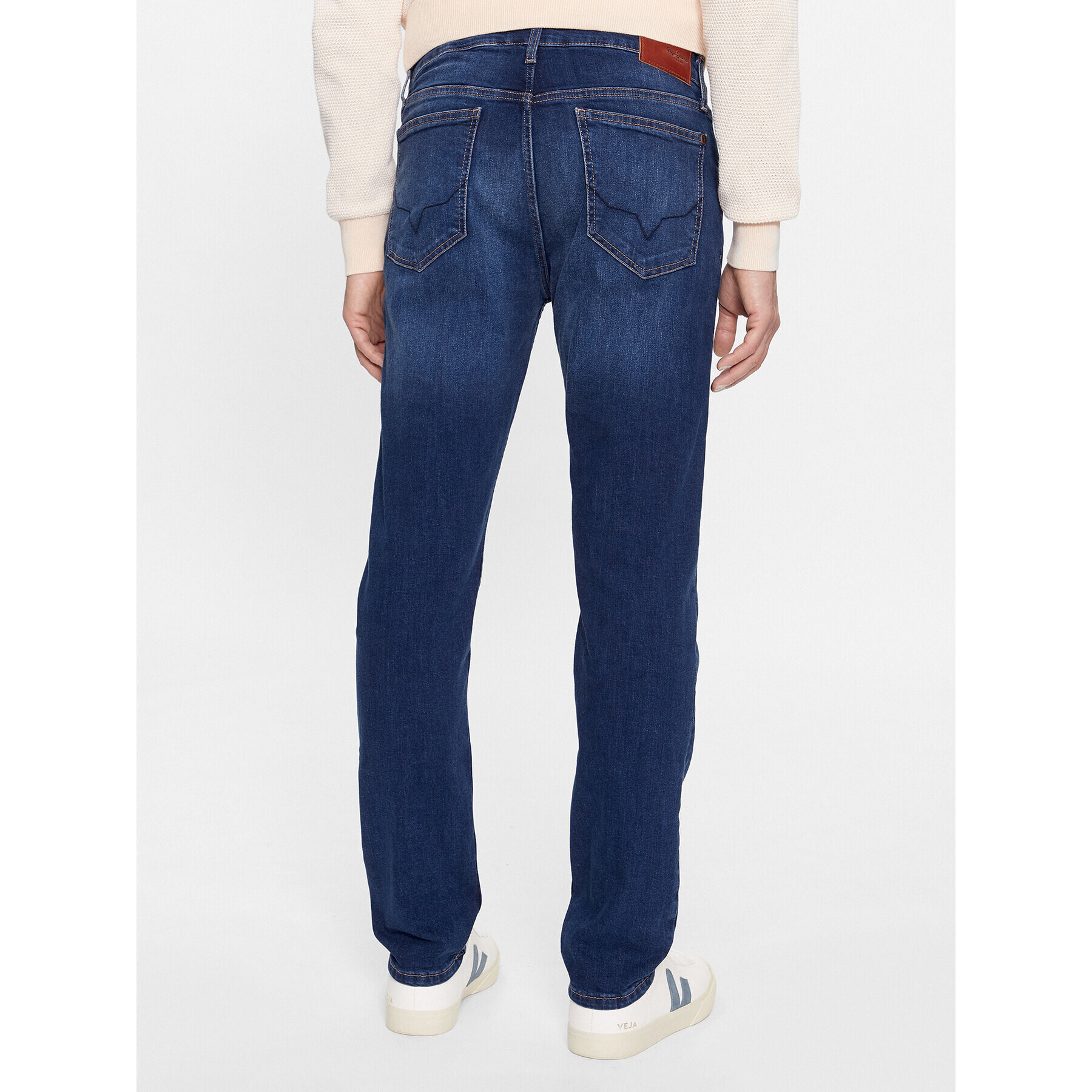 Pepe Jeans Дънки PM207388CT4 Тъмносин Slim Fit - Pepit.bg