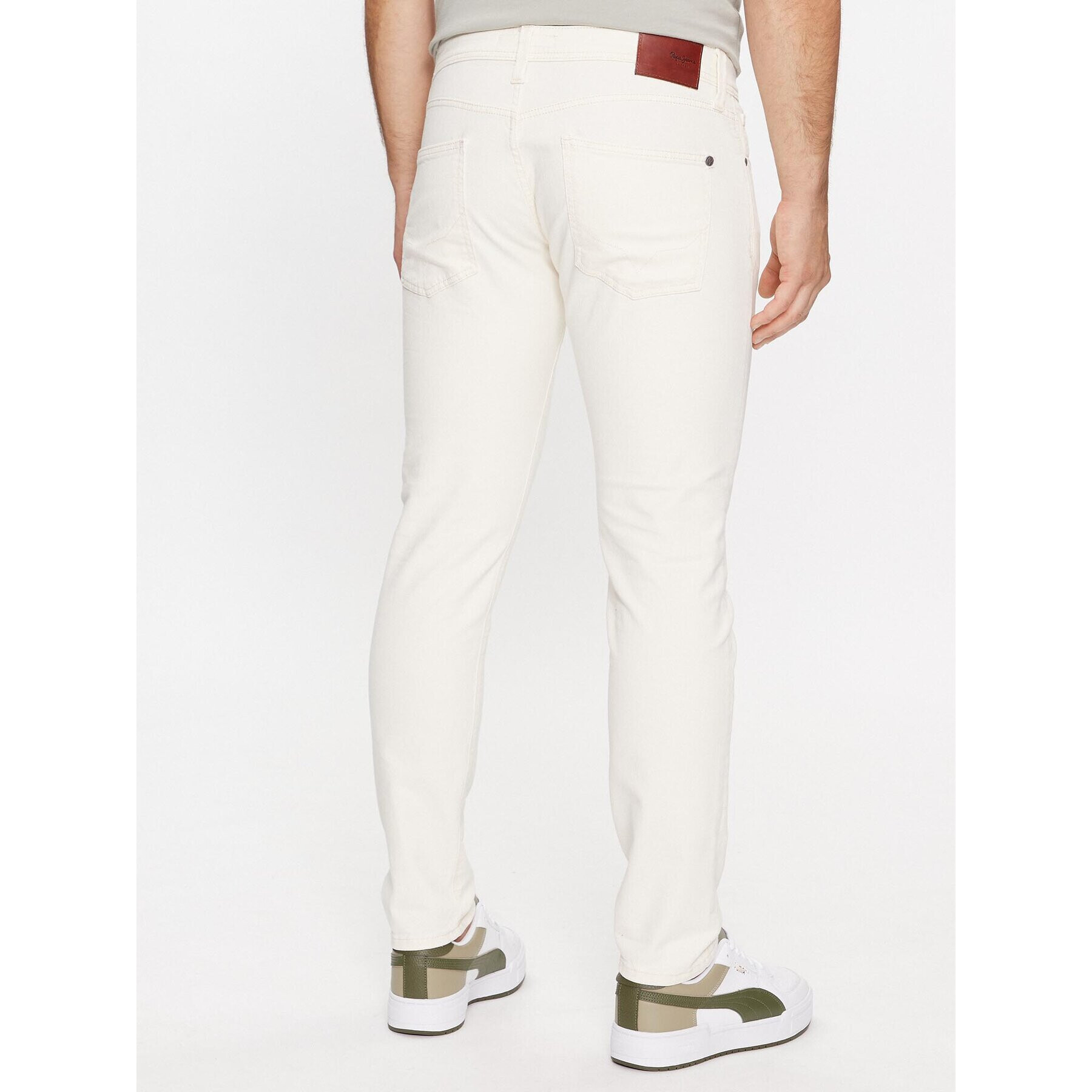 Pepe Jeans Дънки PM207390WI5 Екрю Tapered Fit - Pepit.bg