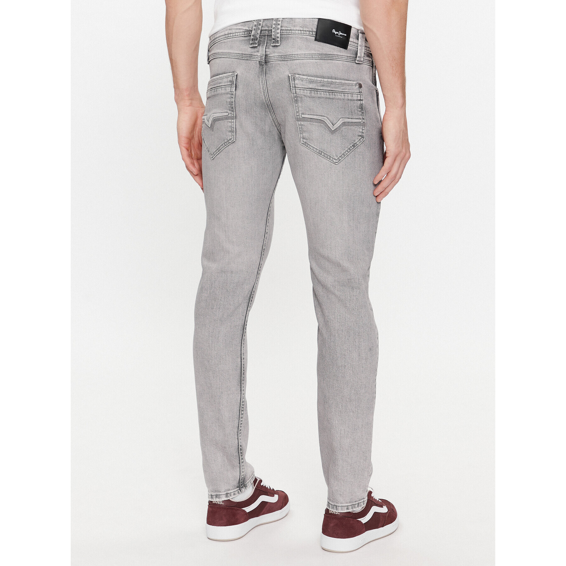 Pepe Jeans Дънки PM207391 Сив Tapered Fit - Pepit.bg