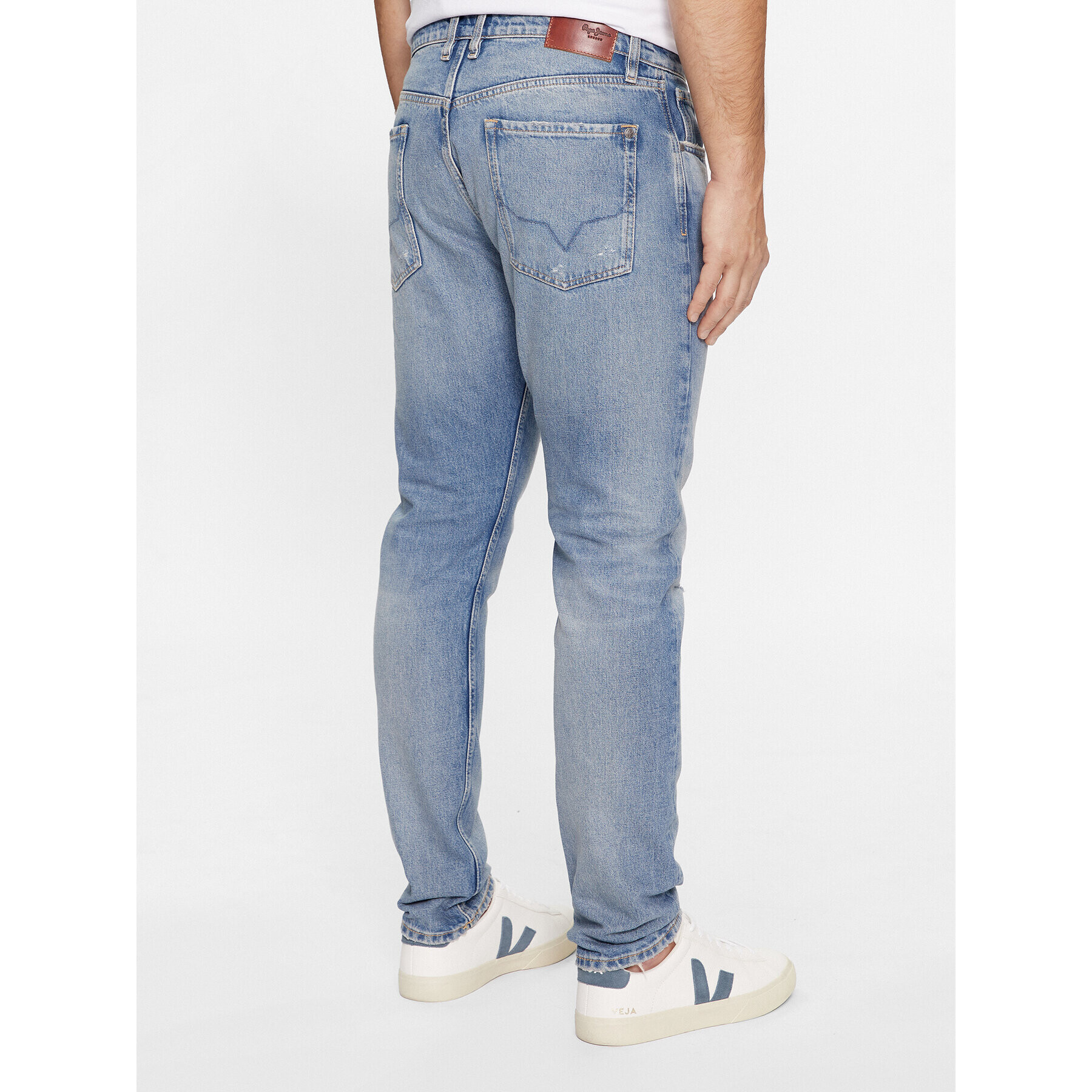 Pepe Jeans Дънки PM207392RH1 Син Slim Taper Fit - Pepit.bg