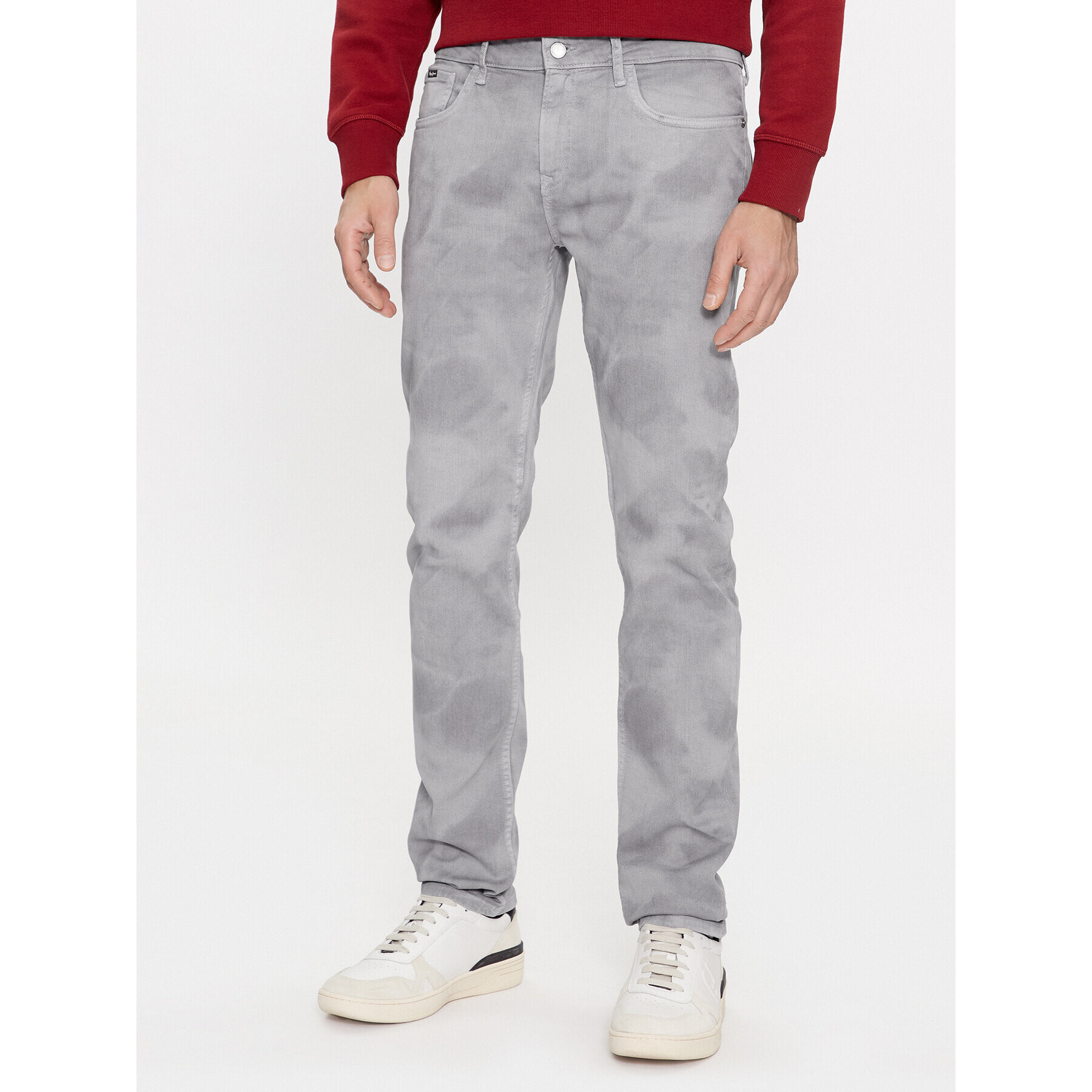 Pepe Jeans Дънки PM207399 Сив Slim Fit - Pepit.bg