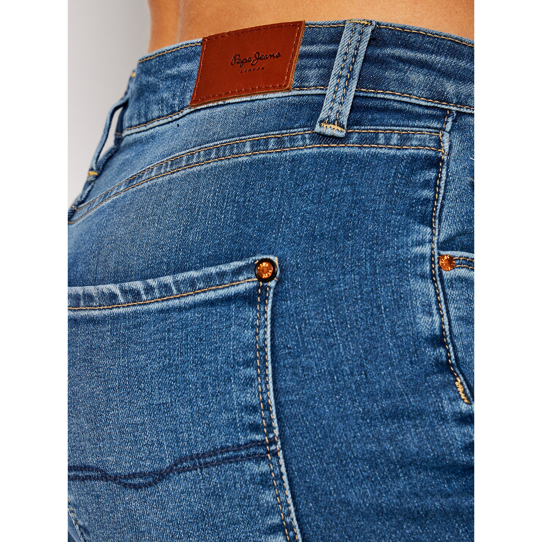 Pepe Jeans Дънки Regent PL200398 Син Skinny Fit - Pepit.bg