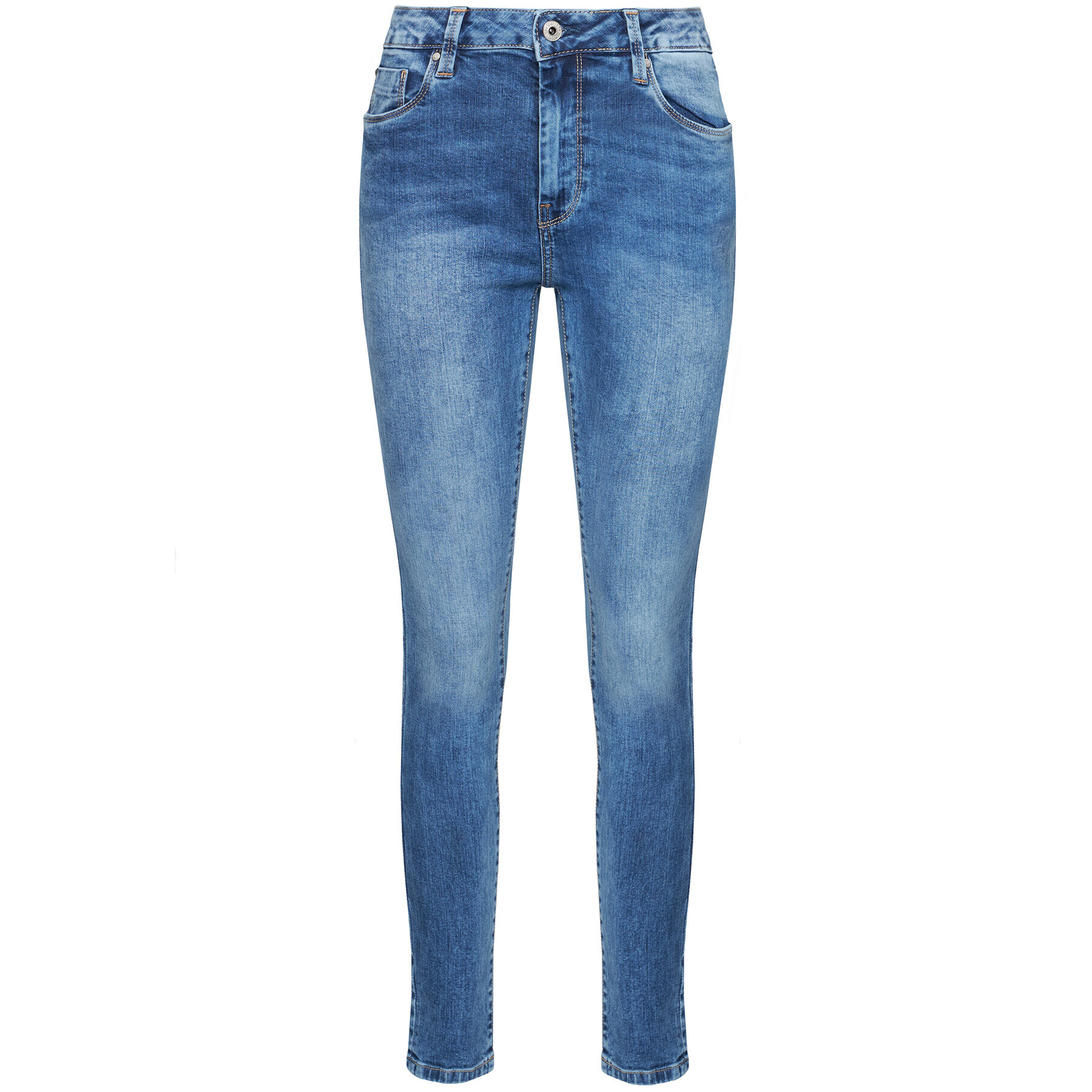 Pepe Jeans Дънки Regent PL200398 Тъмносин Skinny Fit - Pepit.bg