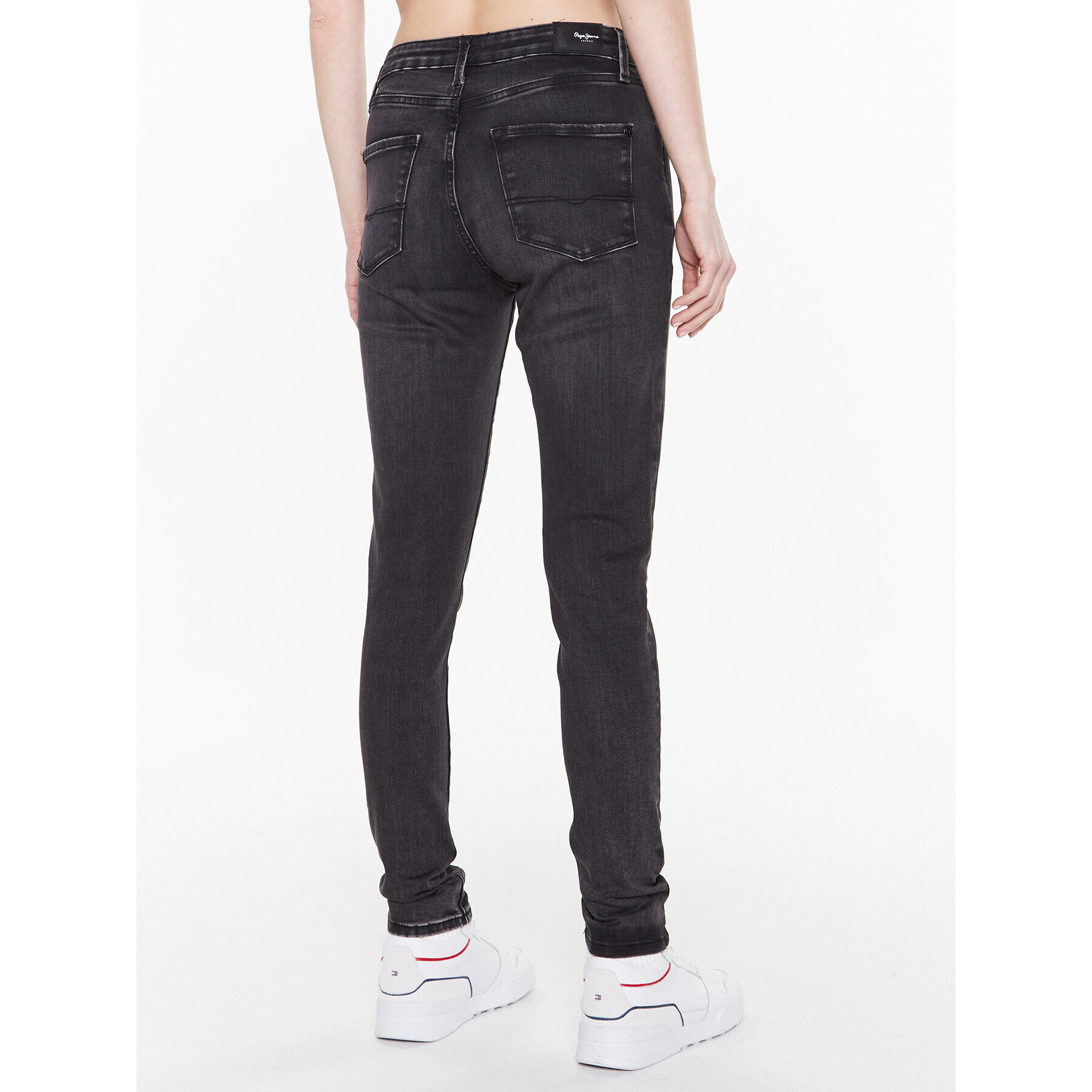 Pepe Jeans Дънки Regent PL204171 Черен Skinny Fit - Pepit.bg