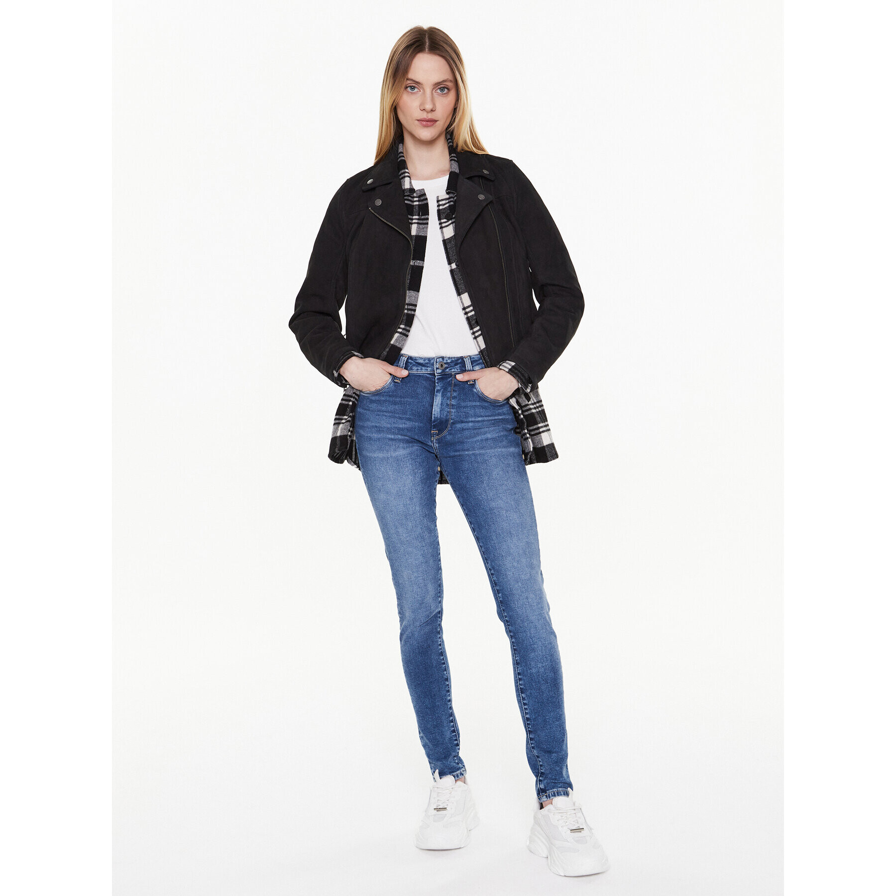 Pepe Jeans Дънки Regent PL204171 Син Skinny Fit - Pepit.bg