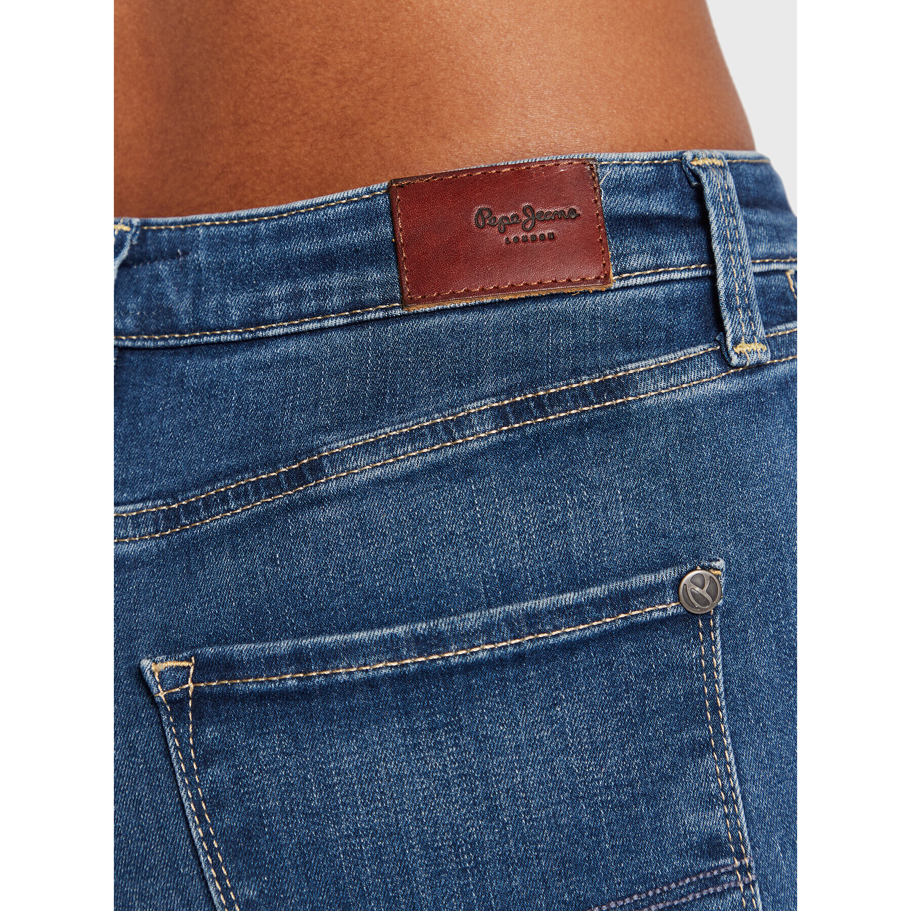 Pepe Jeans Дънки Regent PL204171 Син Skinny Fit - Pepit.bg