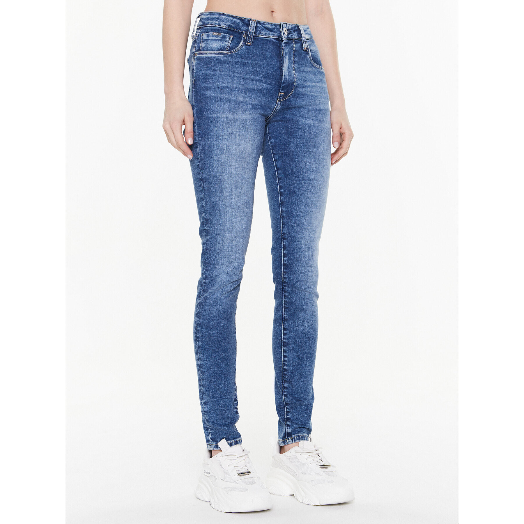 Pepe Jeans Дънки Regent PL204171 Син Skinny Fit - Pepit.bg