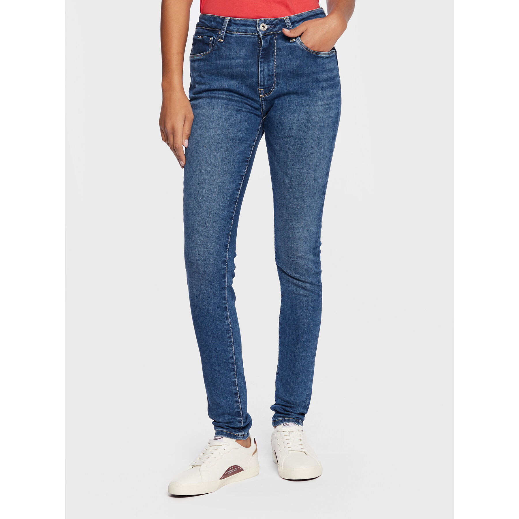 Pepe Jeans Дънки Regent PL204171 Син Skinny Fit - Pepit.bg