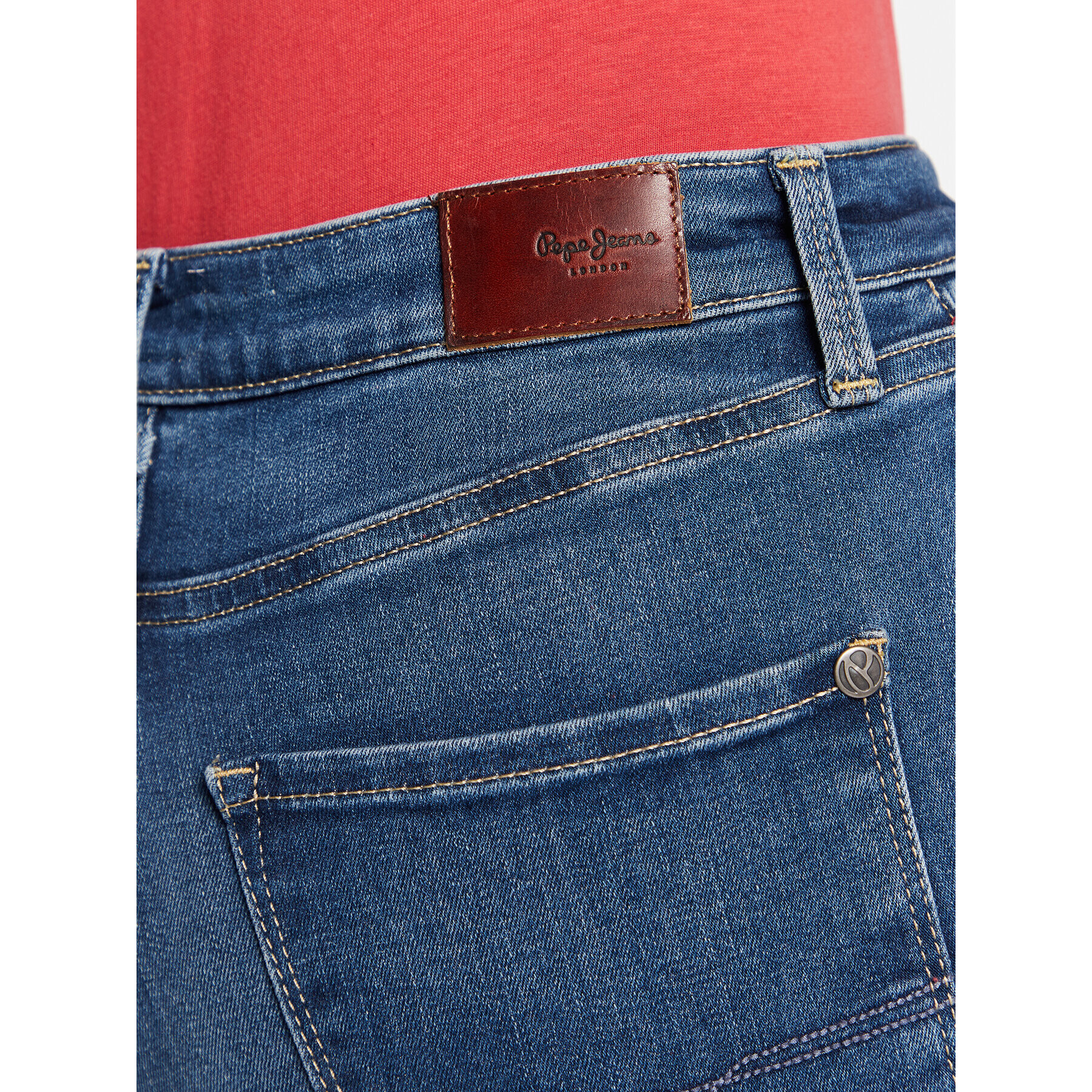 Pepe Jeans Дънки Regent PL204171 Син Skinny Fit - Pepit.bg