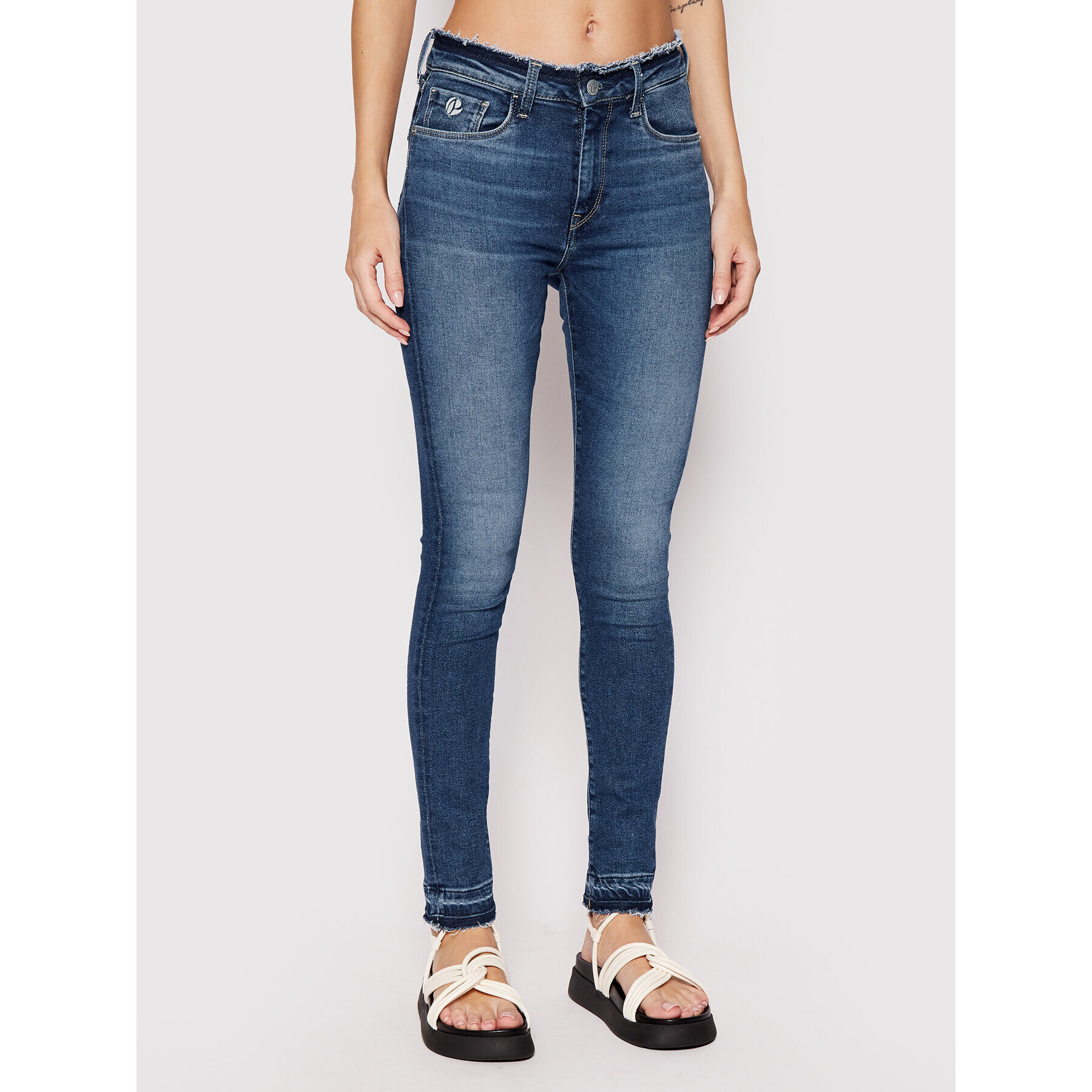 Pepe Jeans Дънки Regent Reclaim PL204297 Син Skinny Fit - Pepit.bg