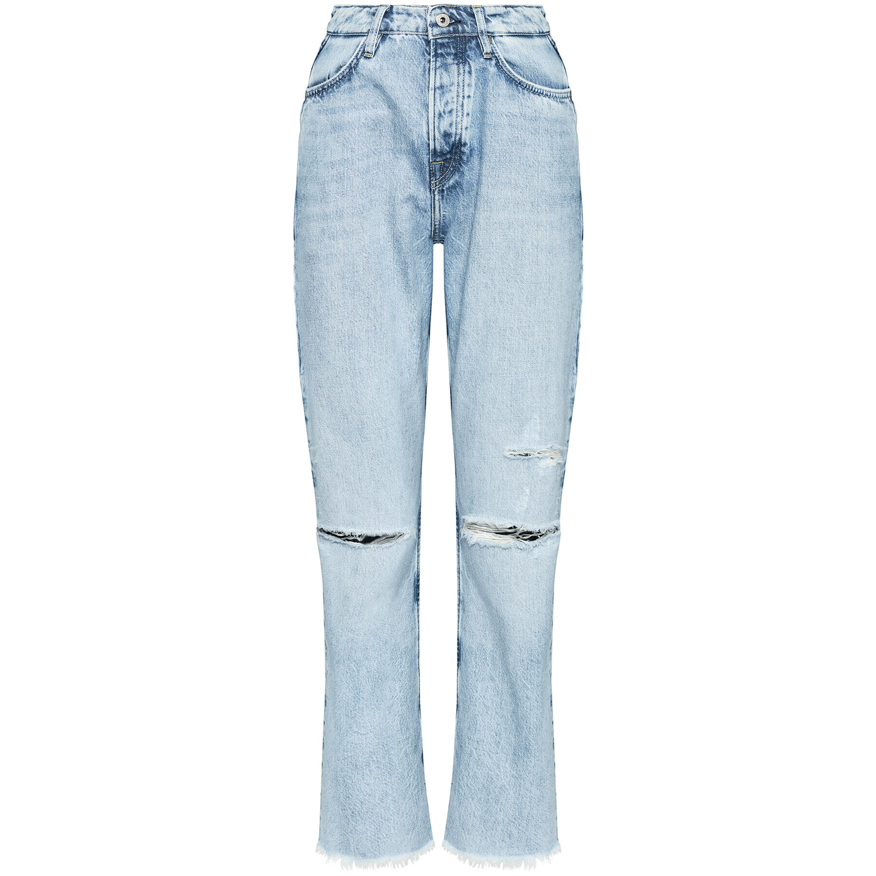 Pepe Jeans Дънки Robyn PL204119 Син Straight Fit - Pepit.bg