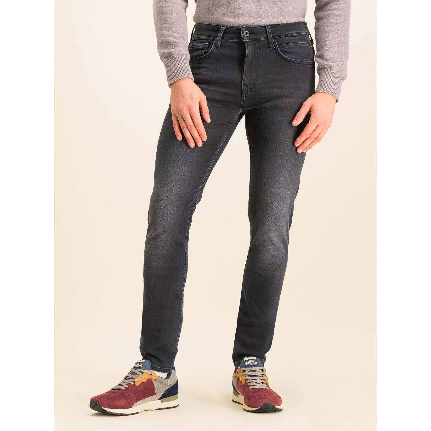 Pepe Jeans Дънки Skinny Fit Nickel Infused PM205148 Тъмносин Skinny Fit - Pepit.bg