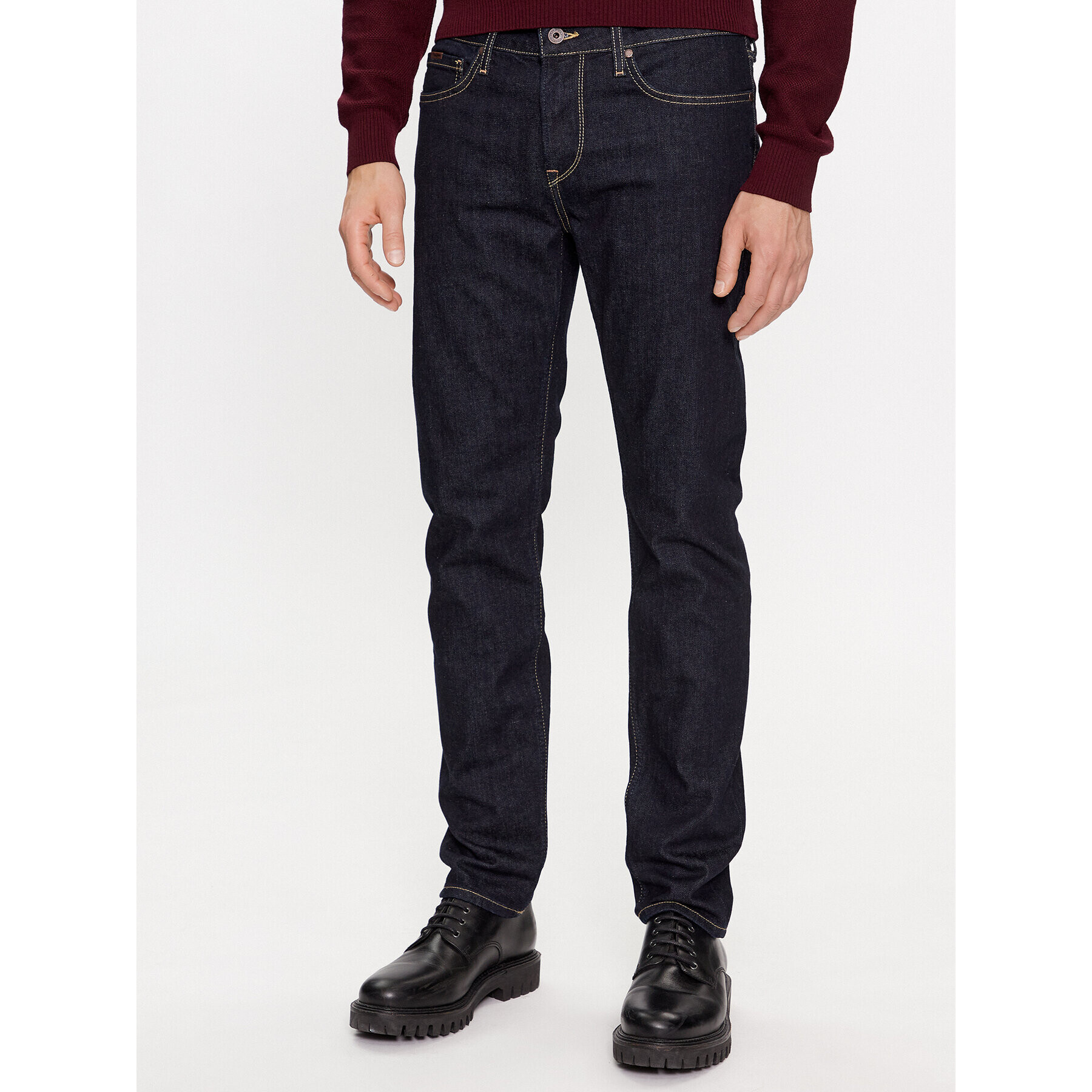 Pepe Jeans Дънки Slim PM207388BC0 Тъмносин Slim Fit - Pepit.bg