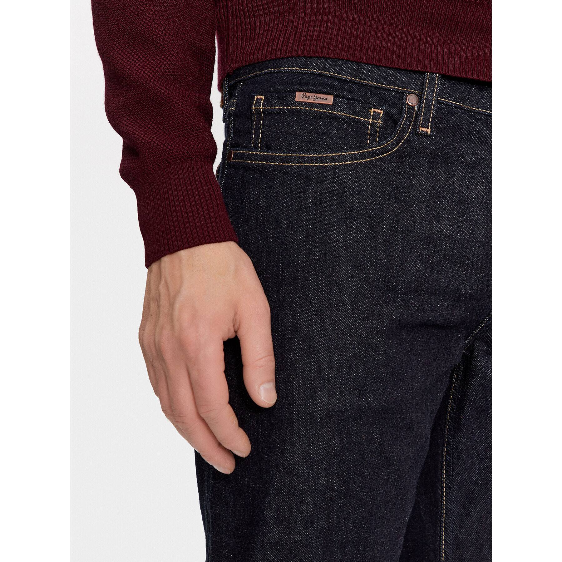 Pepe Jeans Дънки Slim PM207388BC0 Тъмносин Slim Fit - Pepit.bg