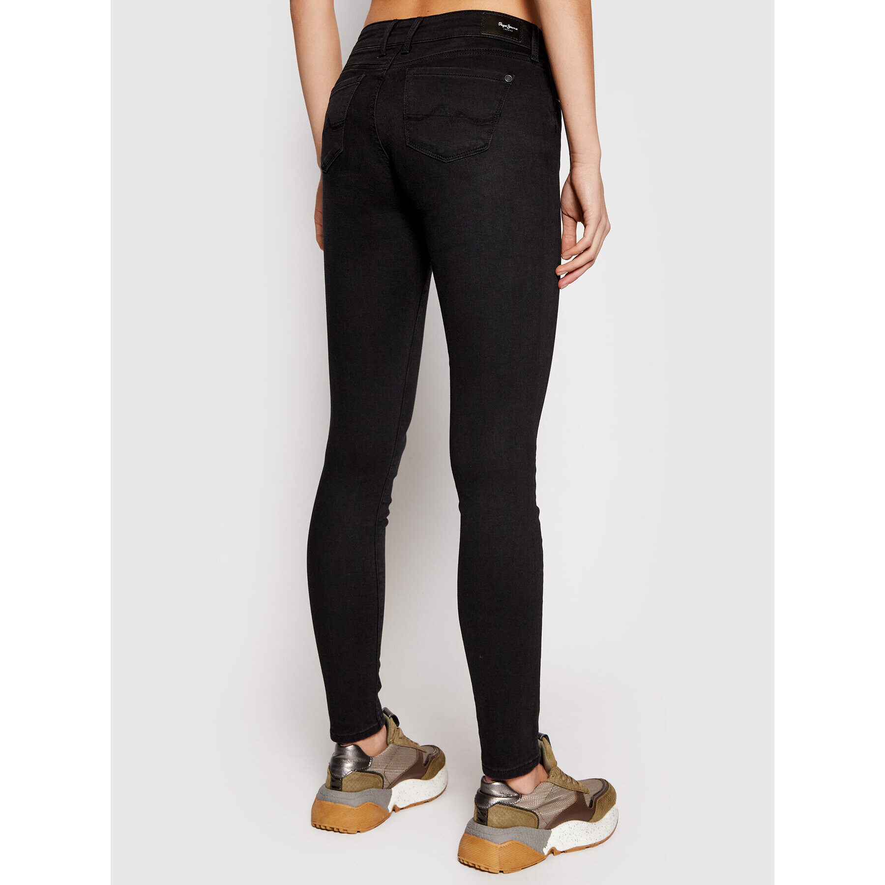 Pepe Jeans Дънки Soho PL201040 Черен Skinny Fit - Pepit.bg