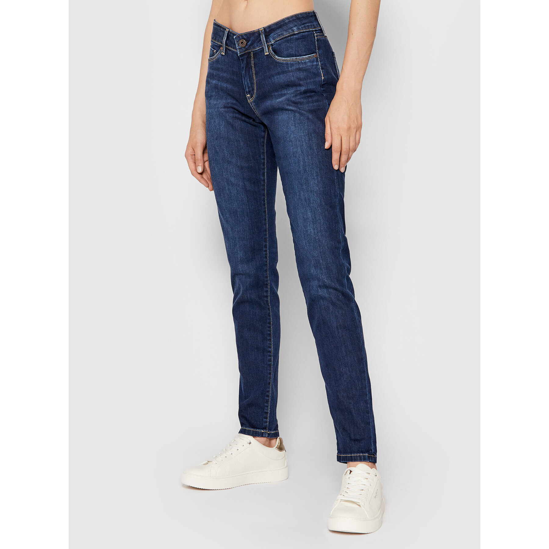 Pepe Jeans Дънки Soho PL201040 Тъмносин Skinny Fit - Pepit.bg