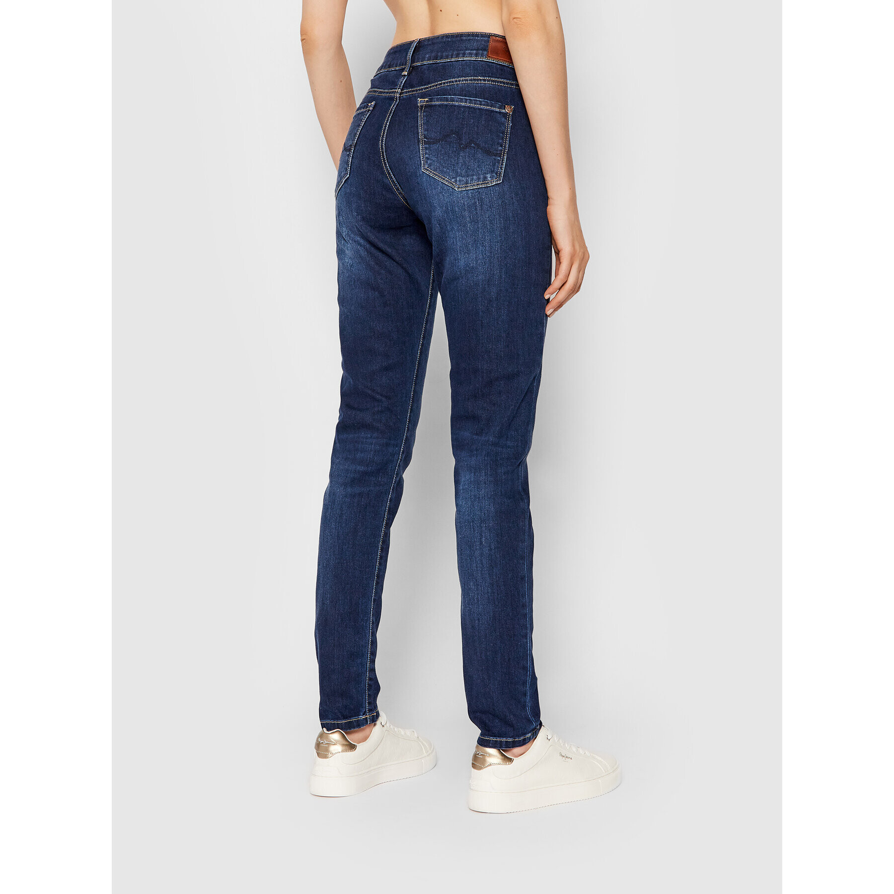 Pepe Jeans Дънки Soho PL201040 Тъмносин Skinny Fit - Pepit.bg