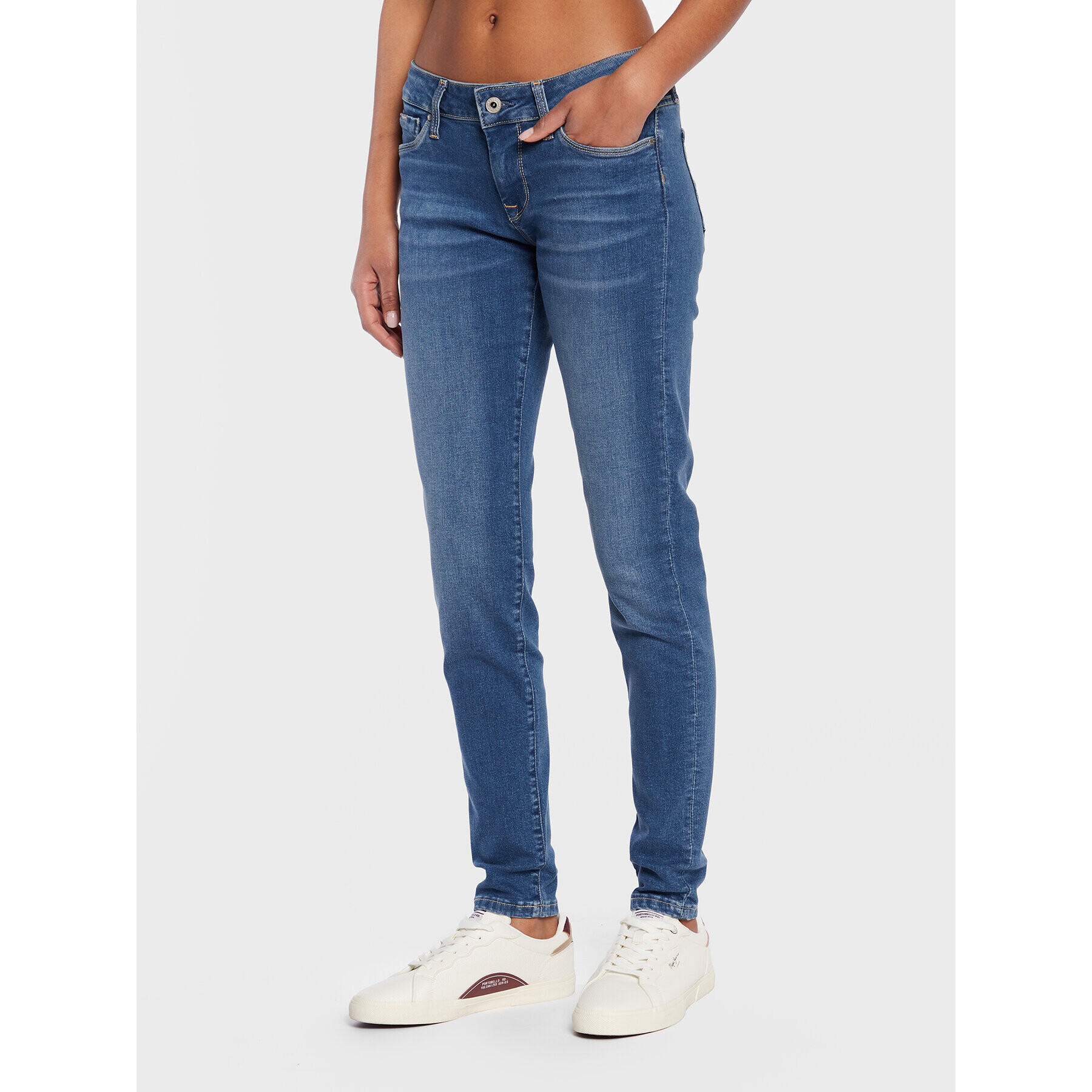Pepe Jeans Дънки Soho PL204174 Син Skinny Fit - Pepit.bg