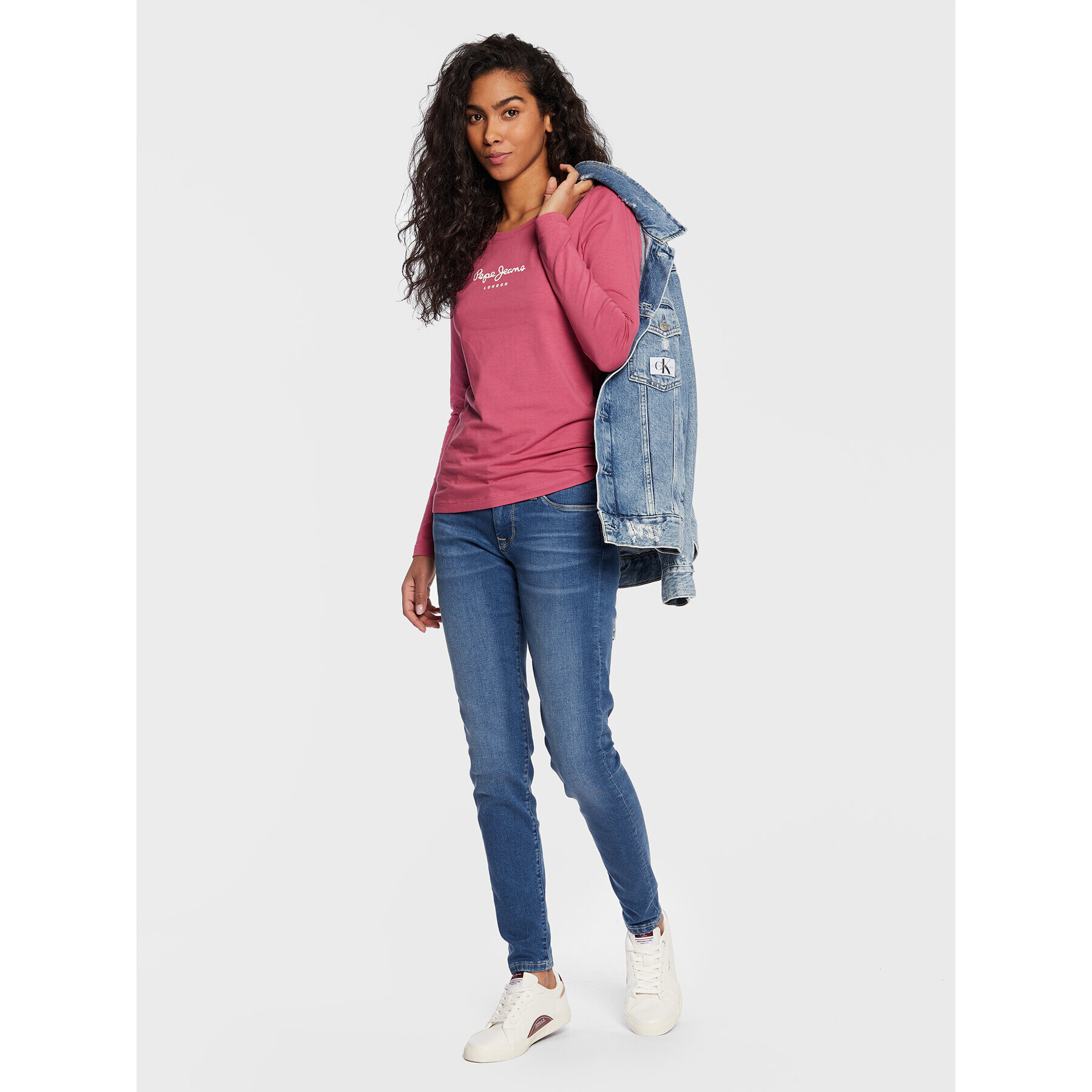 Pepe Jeans Дънки Soho PL204174 Син Skinny Fit - Pepit.bg