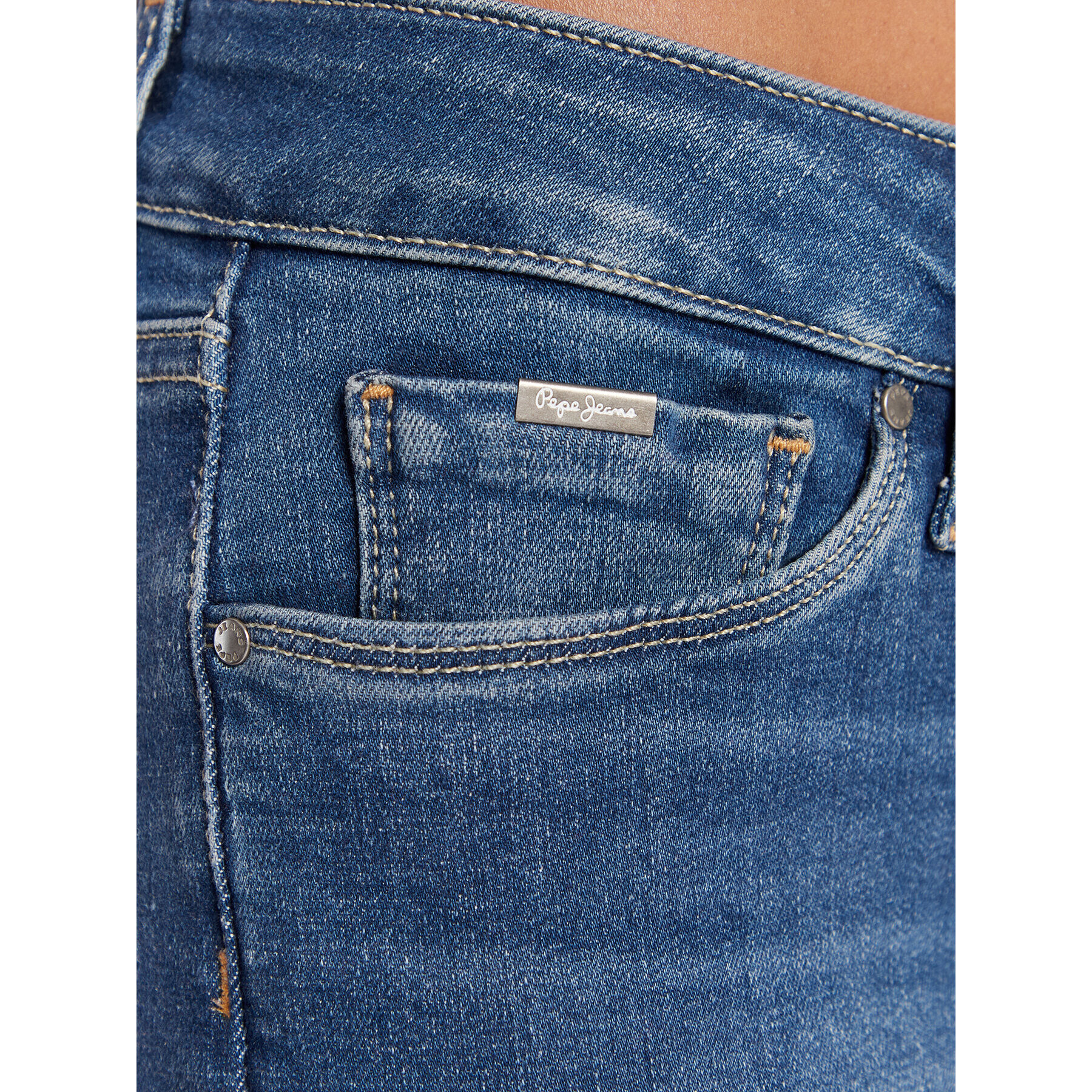 Pepe Jeans Дънки Soho PL204174 Син Skinny Fit - Pepit.bg