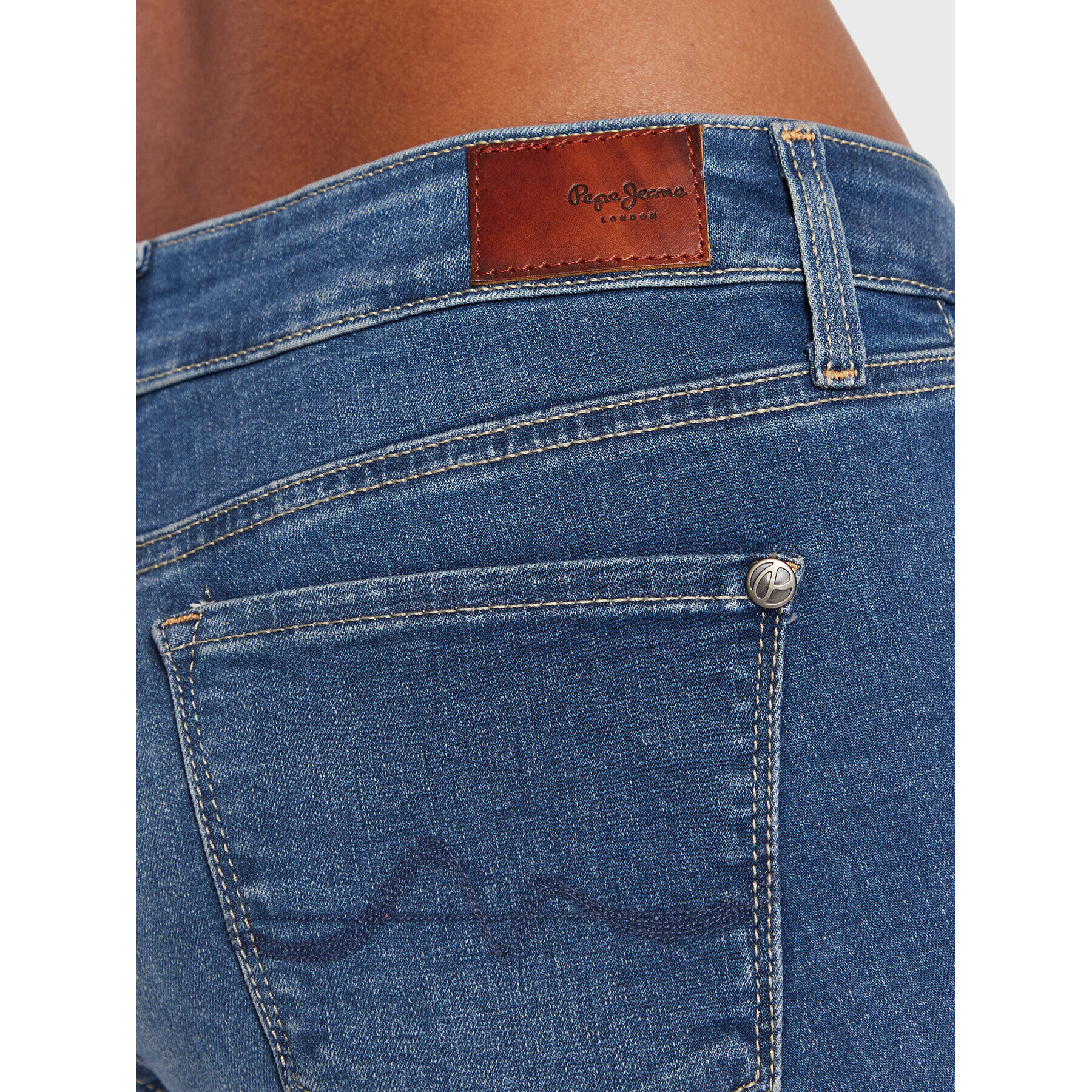 Pepe Jeans Дънки Soho PL204174 Син Skinny Fit - Pepit.bg