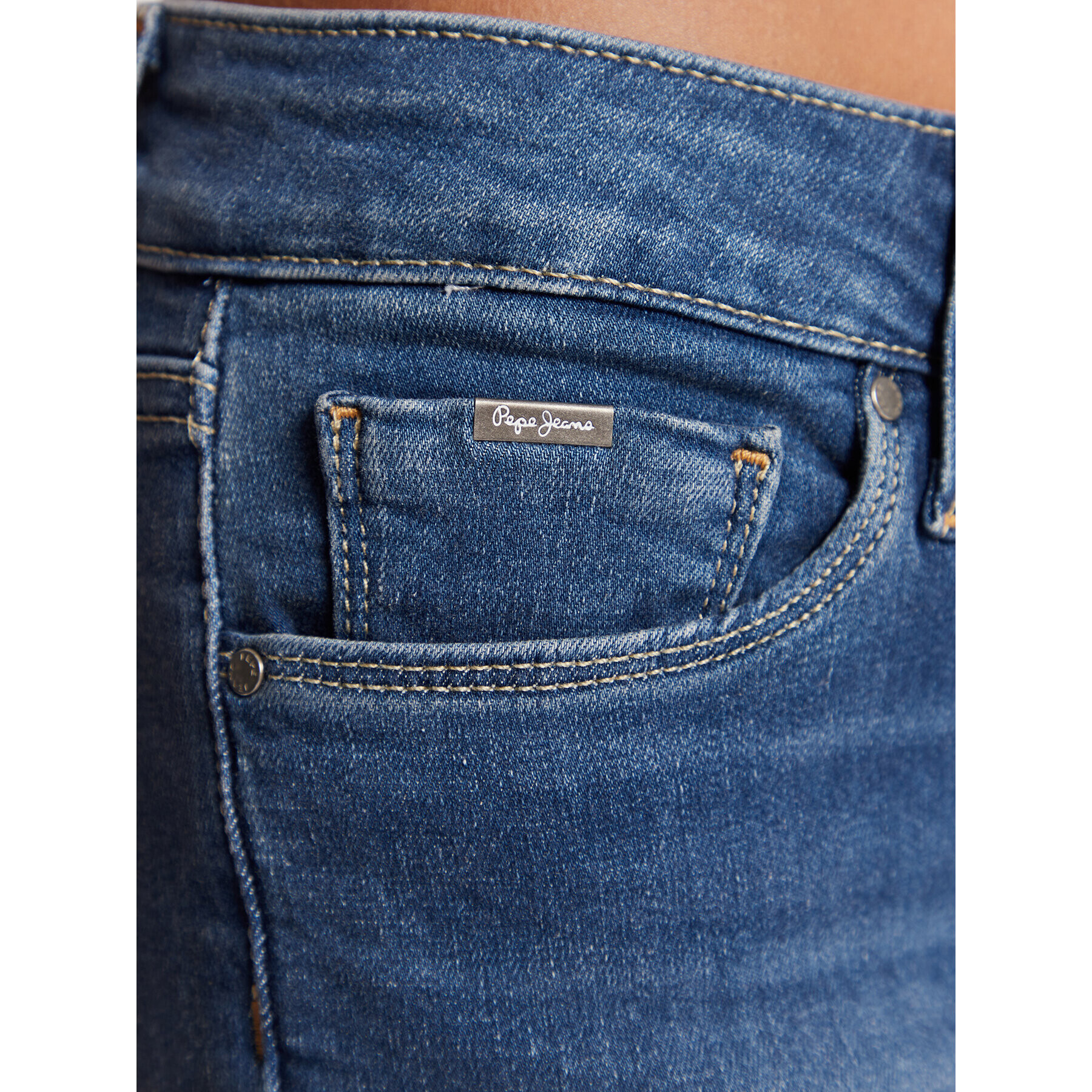 Pepe Jeans Дънки Soho PL204174 Син Skinny Fit - Pepit.bg