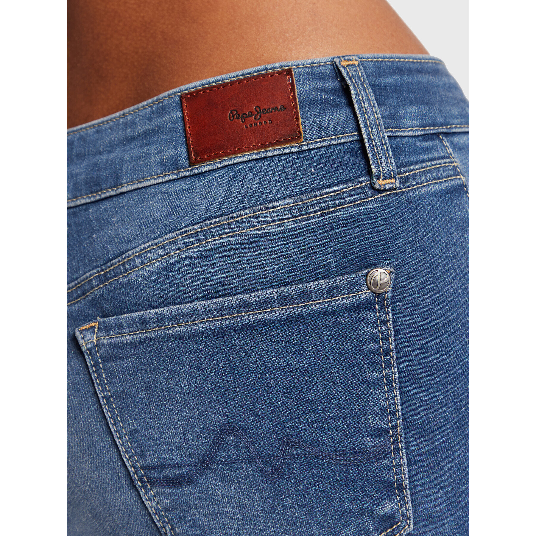 Pepe Jeans Дънки Soho PL204174 Син Skinny Fit - Pepit.bg